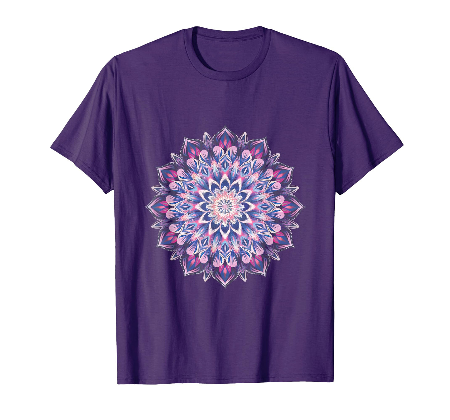 Boho Yoga Art Spiritual Meditation Sacred Geometry T-Shirt