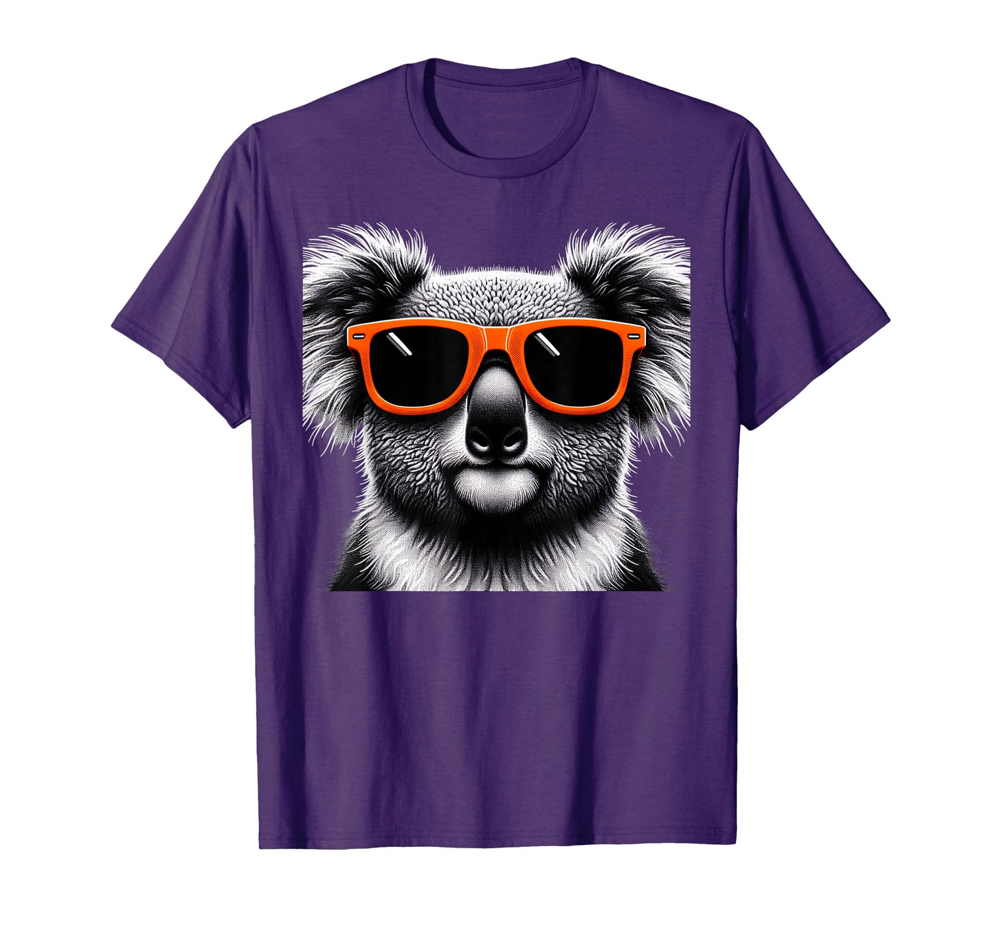 Cool Koala Wearing Sunglasses Graphic Art T-Shirt