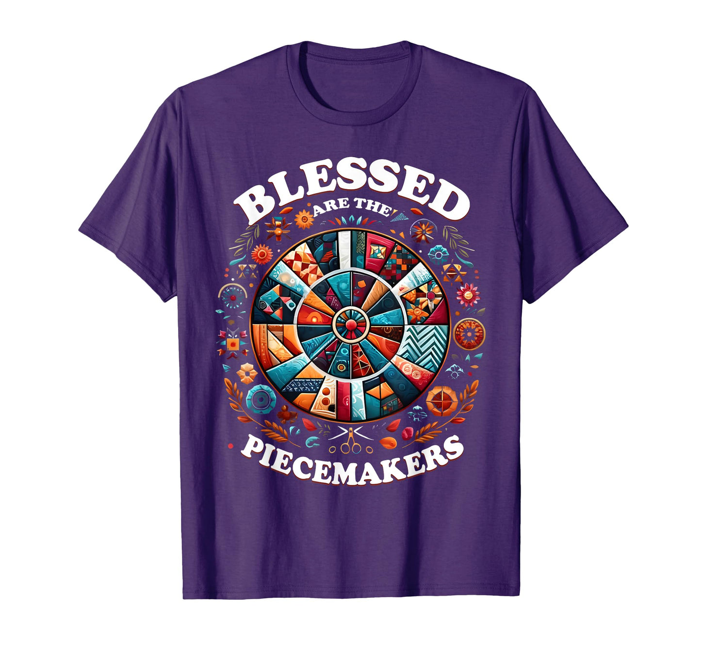 Blessed are the piecemakers For Women Quilting Quilters T-Shirt