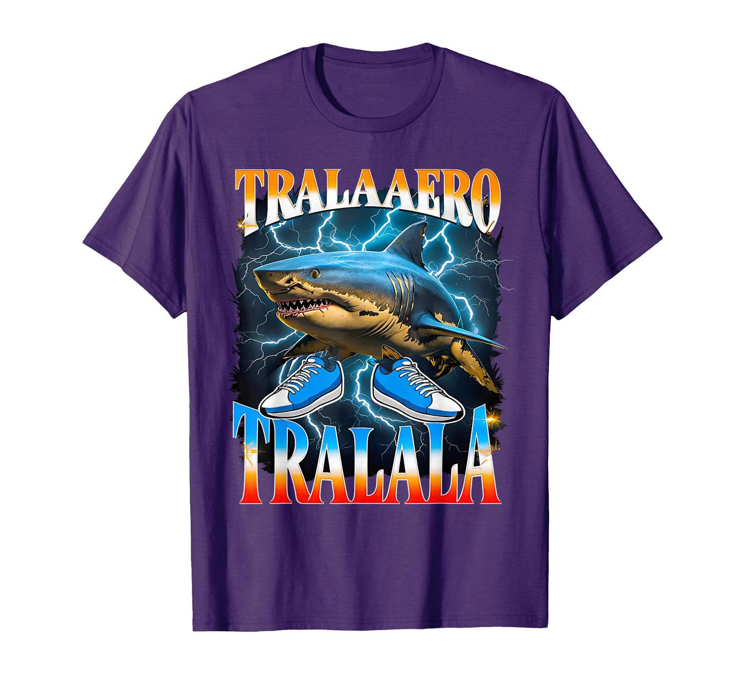 Tralalero Tralala Italian Brainrot Meme T-Shirt