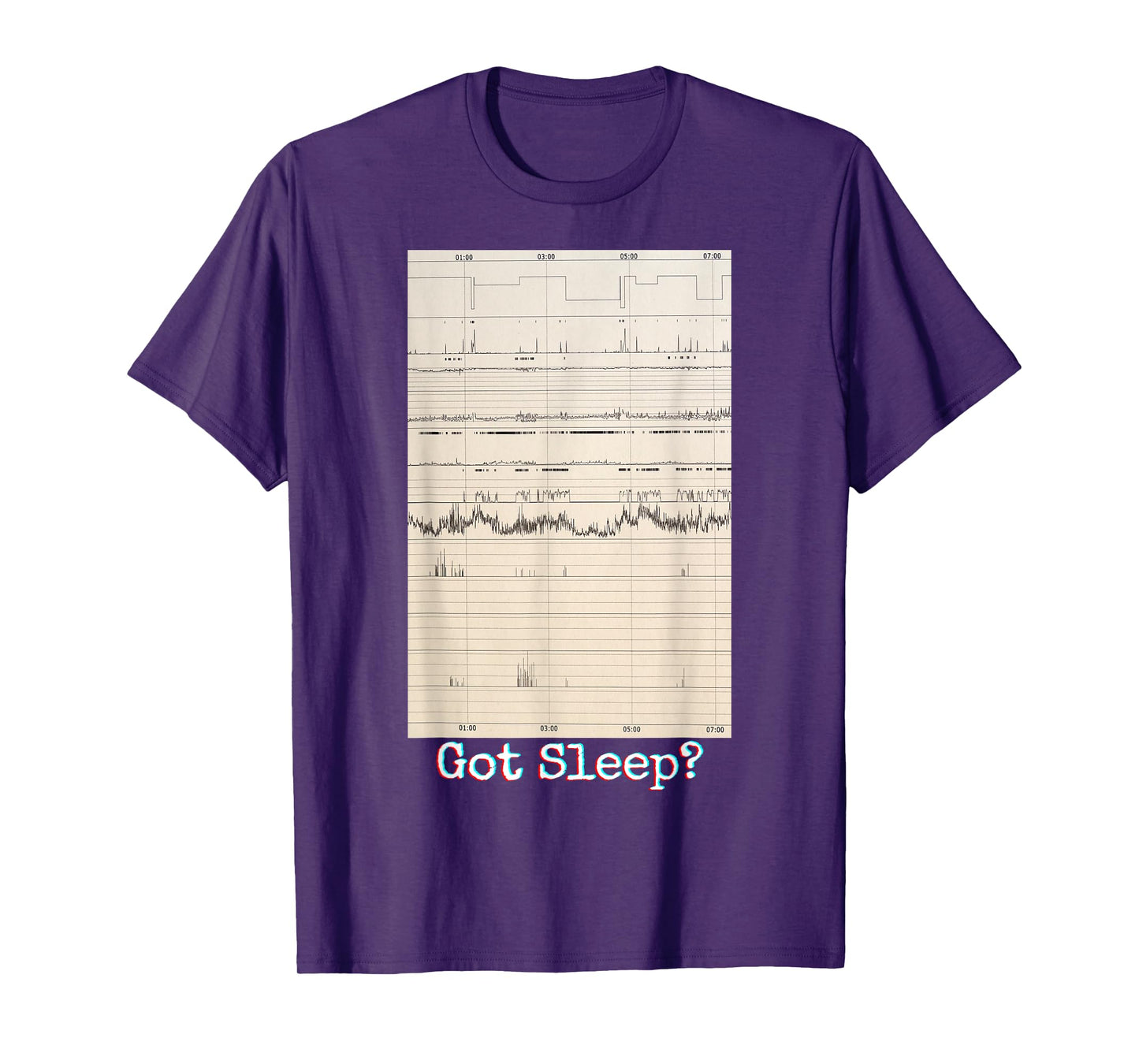 Got Sleep? Polysomnography PolySomnoGraphic Tech RPSGT Funny T-Shirt