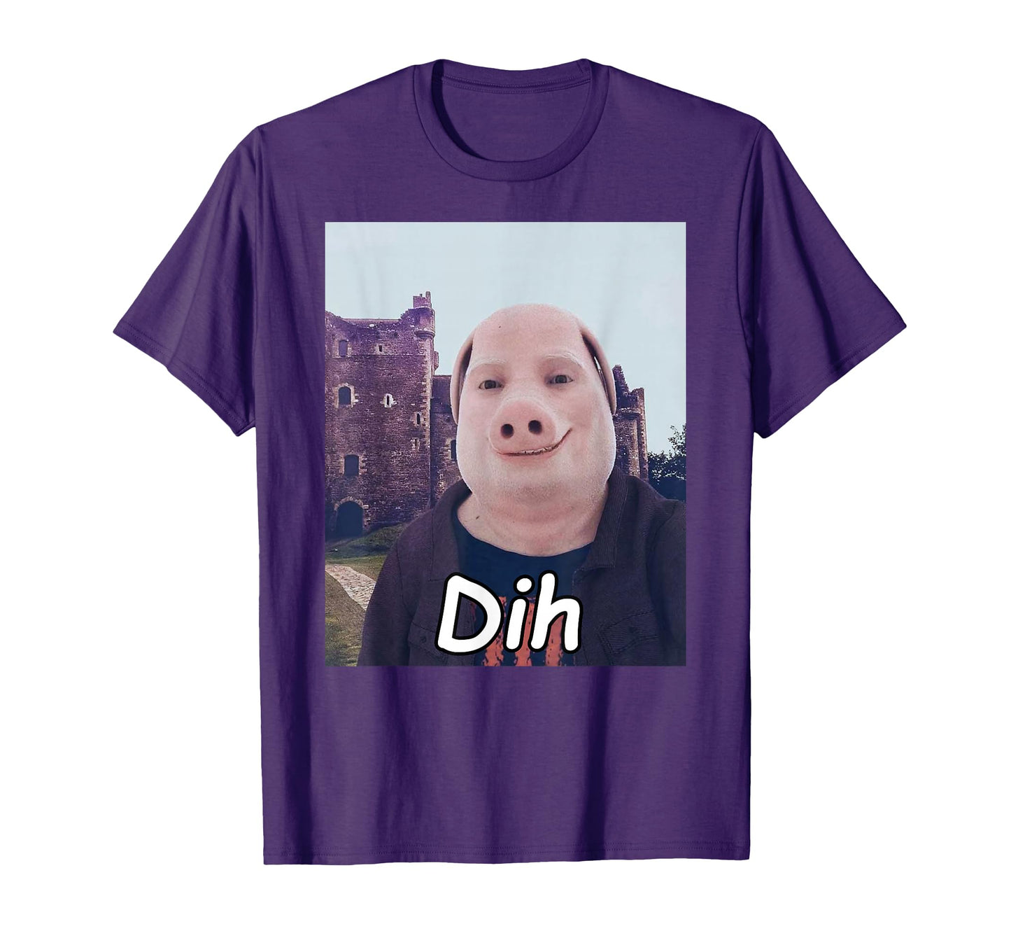 funny brainrot gen z humor cat meme dihh cat meme gen alpha T-Shirt