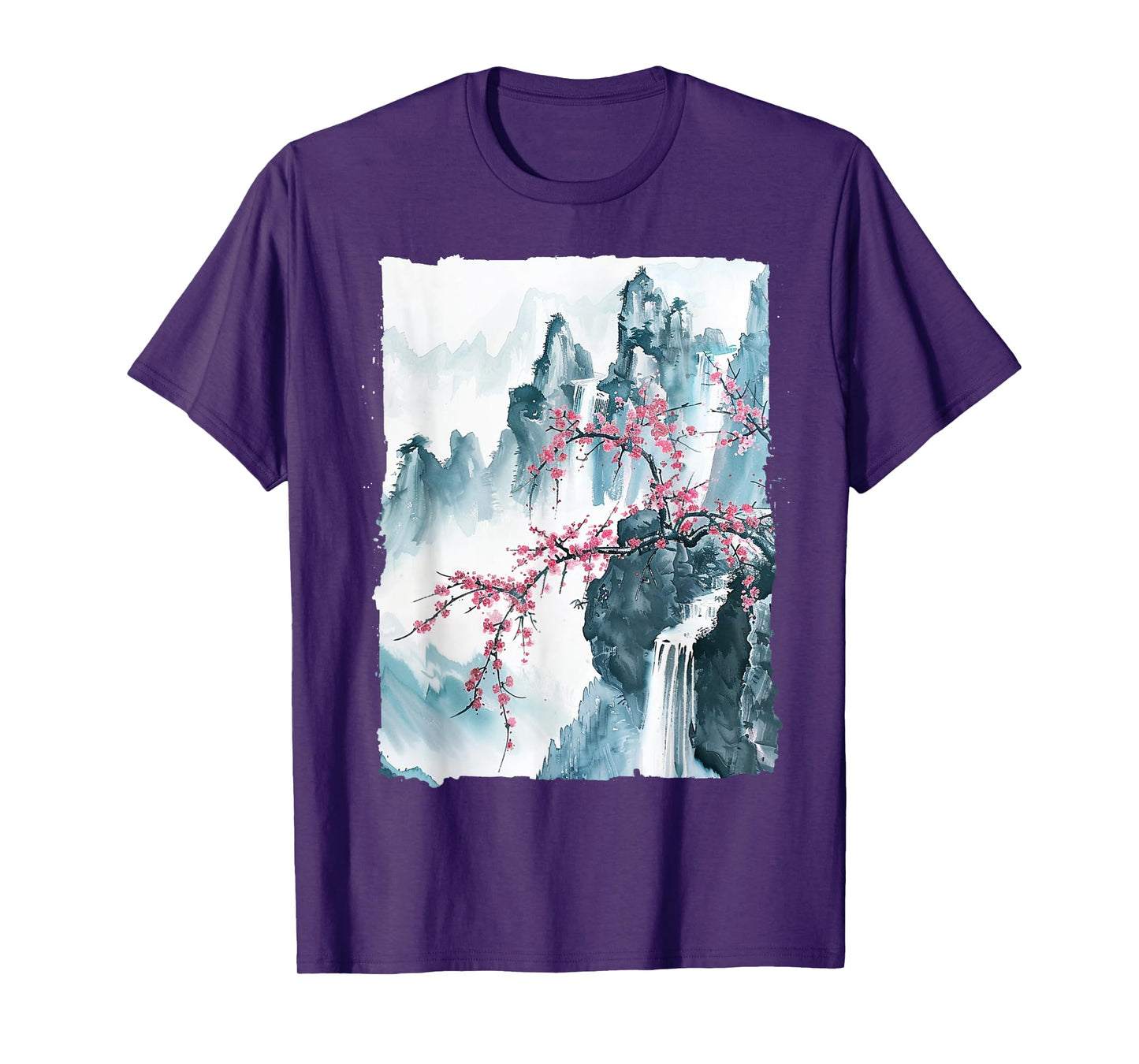 Sakura Spirit: Retro Japanese Cherry Blossom Collection T-Shirt