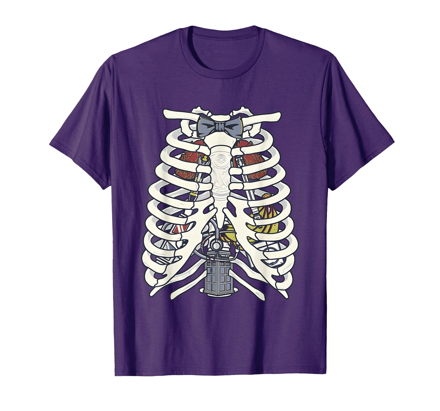 Anatomy Of A Time Lord A Doctor Who Skeleton T-Shirt