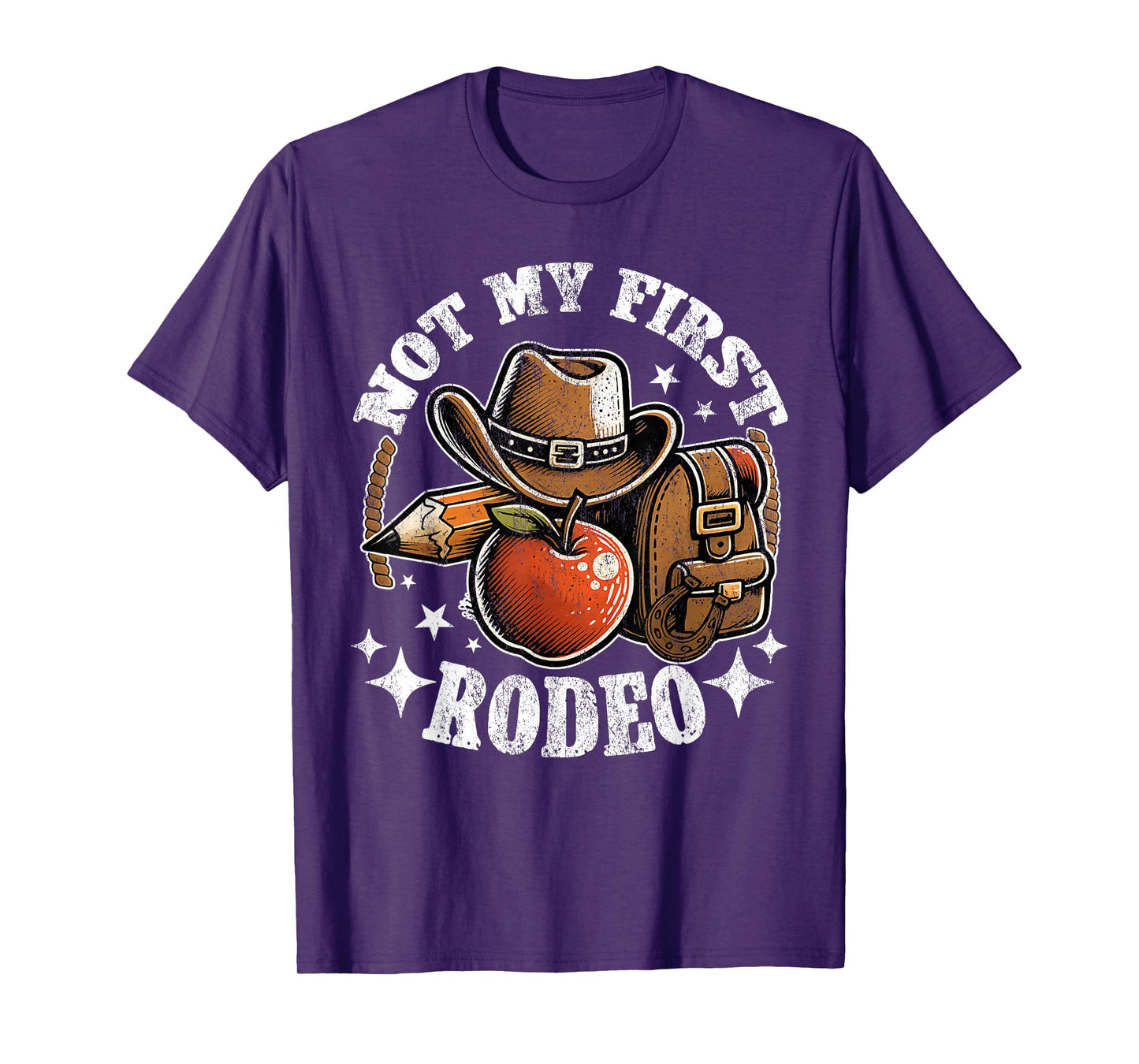 Not My First Rodeo Back to School Teacher T-Shirt