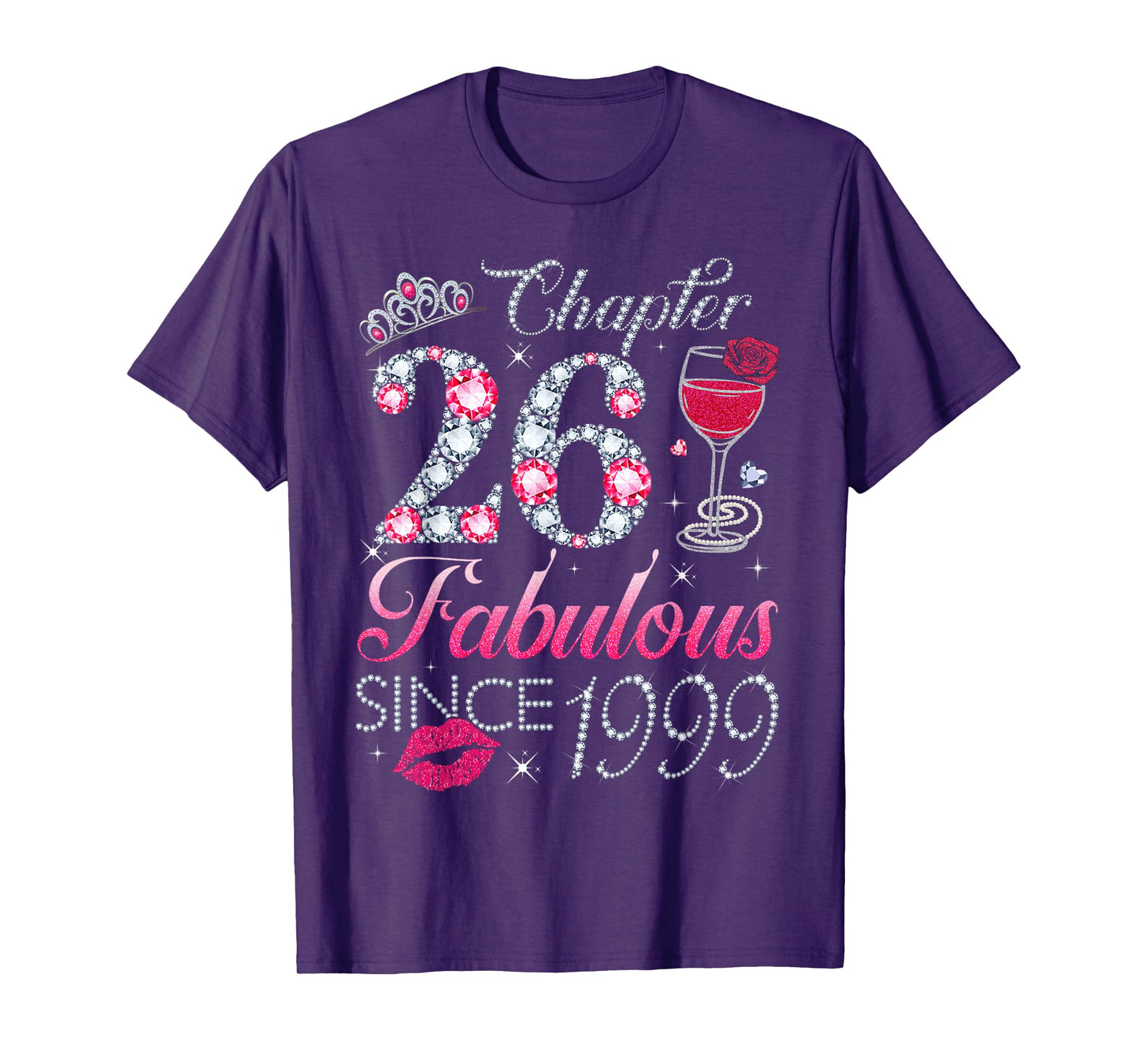 Chapter 26 Fabulous Since 1999 26Th Birthday Gift For Women T-Shirt