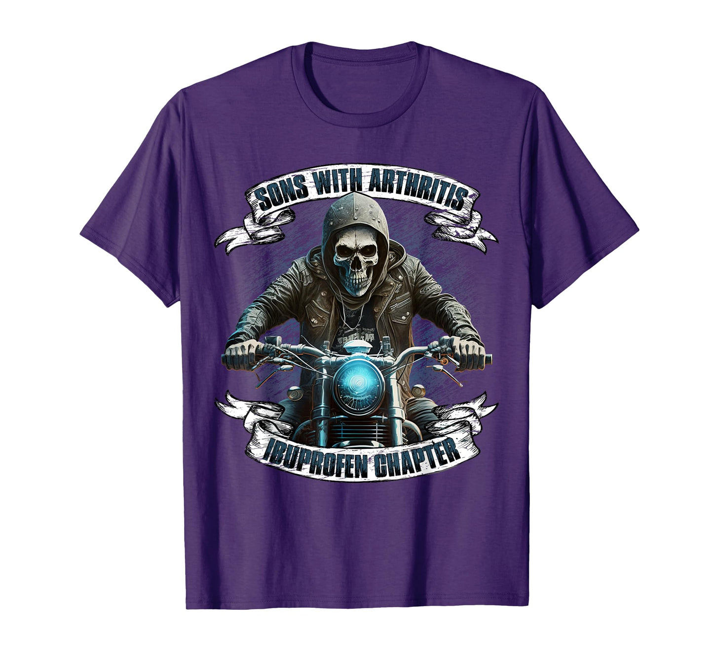 Sons with Arthritis Ibuprofen Chapter Motorcycle Biker T-Shirt