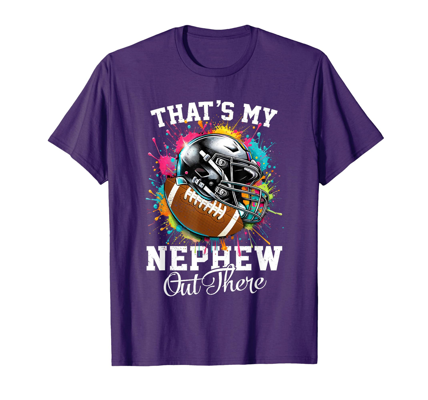 That's My Nephew Out There Football Aunt T-Shirt