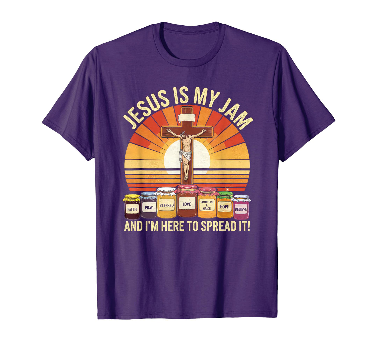 Jesus is My Jam Tshirt Men Women Christian Bible Verse T-Shirt