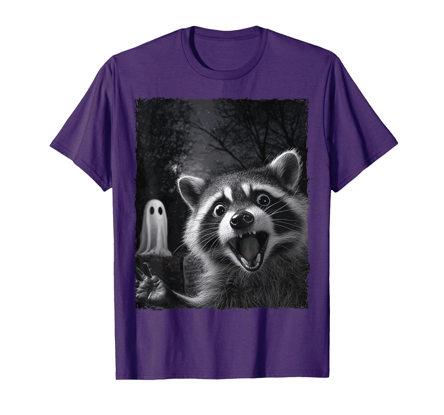 Funny Raccoon Halloween T-Shirt