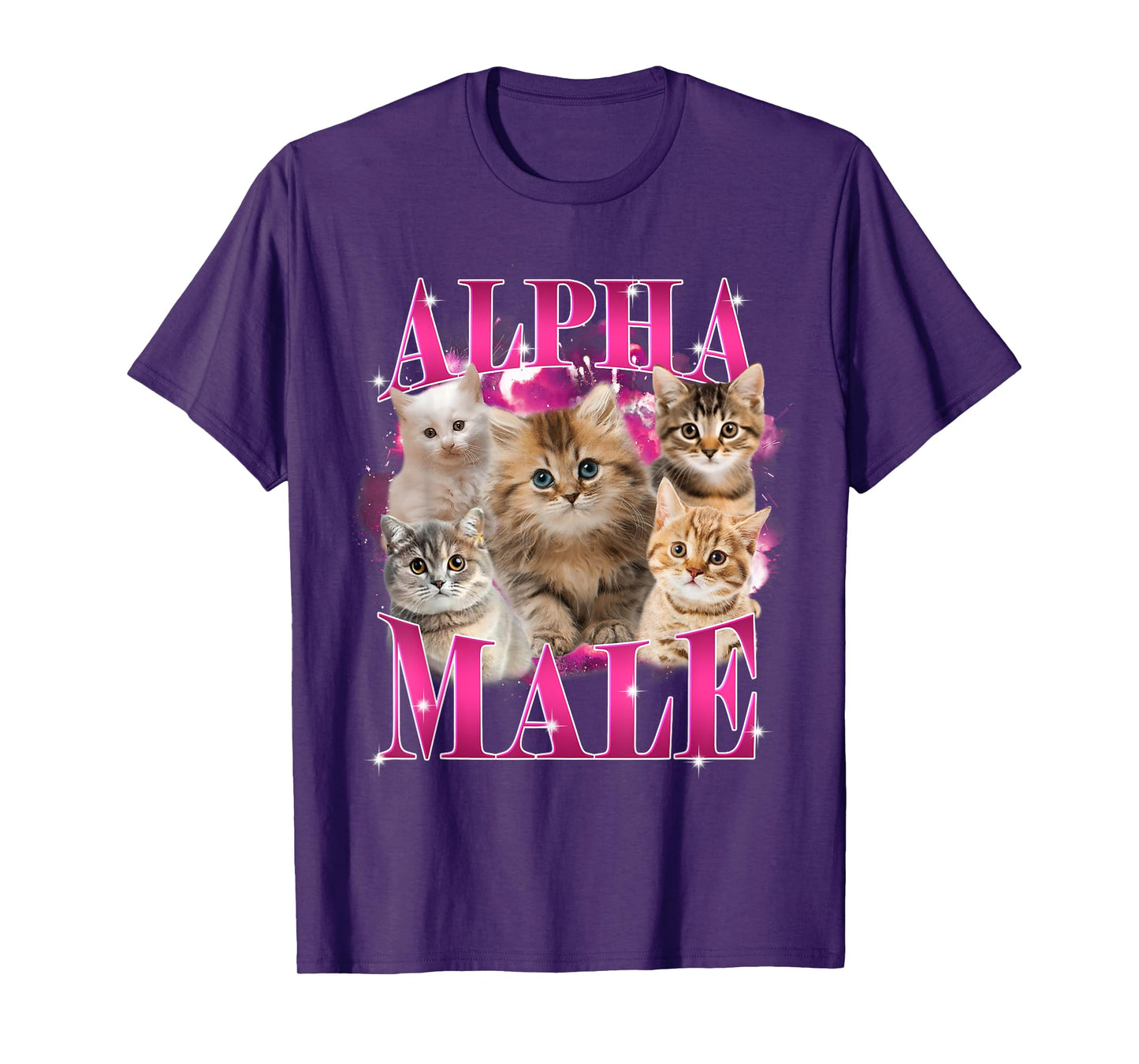 Funny Alpha Male Cat Shirt, Hilarious Cat Meme Cat Lovers T-Shirt