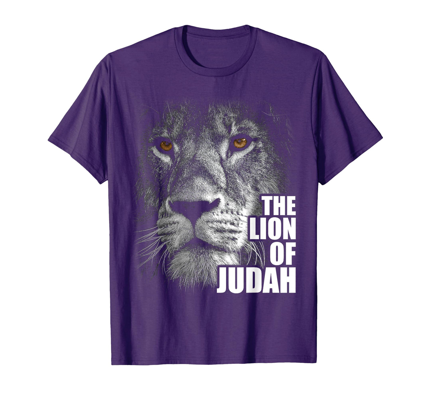 Lion of Judah Jesus Christian Faith Over Fear T-Shirt