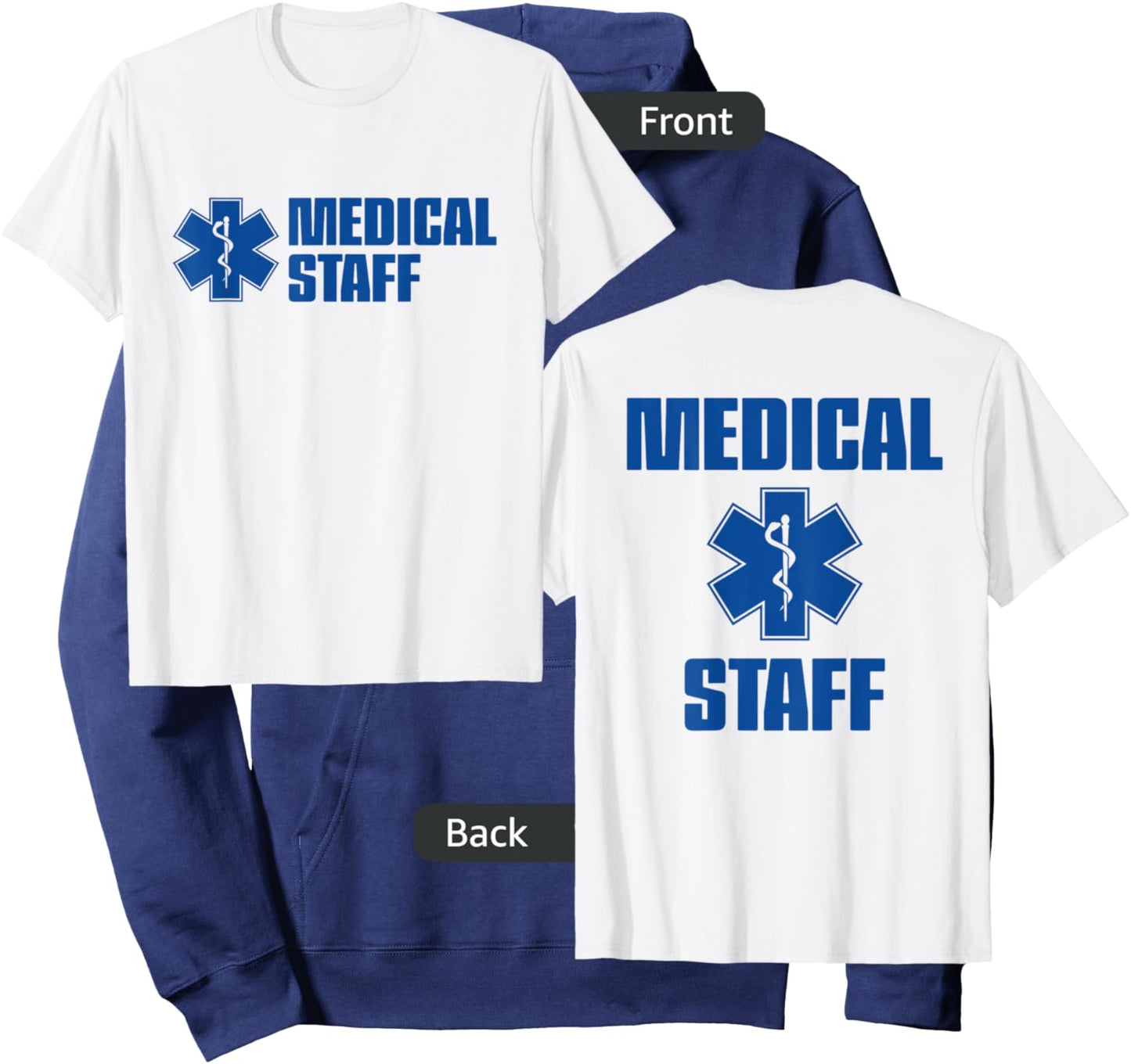 Medical Staff for Events, Concerts, Hospital Hoodie - Hoodie | Navy