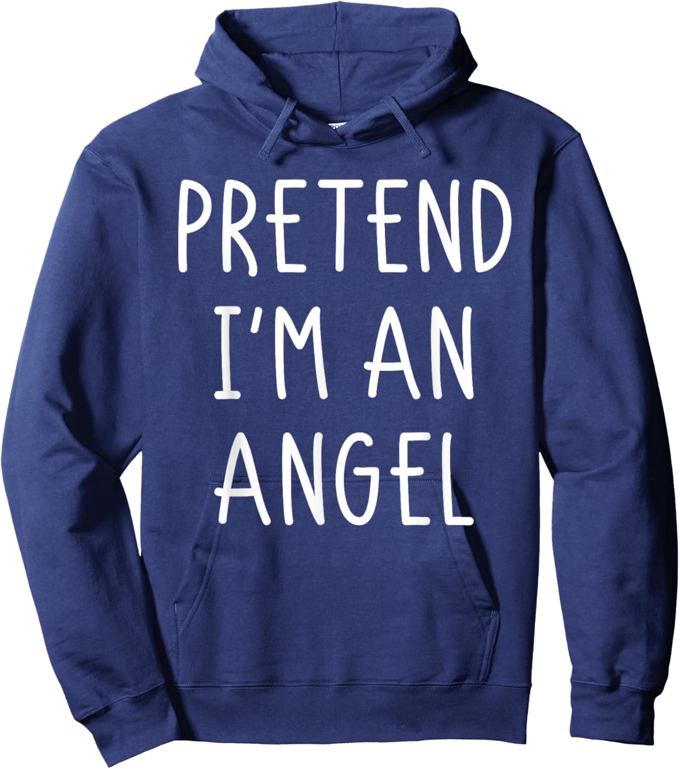 Halloween Costume Pretend Im An Angel Halloween Shirt Men Hoodie - Hoodie | Navy