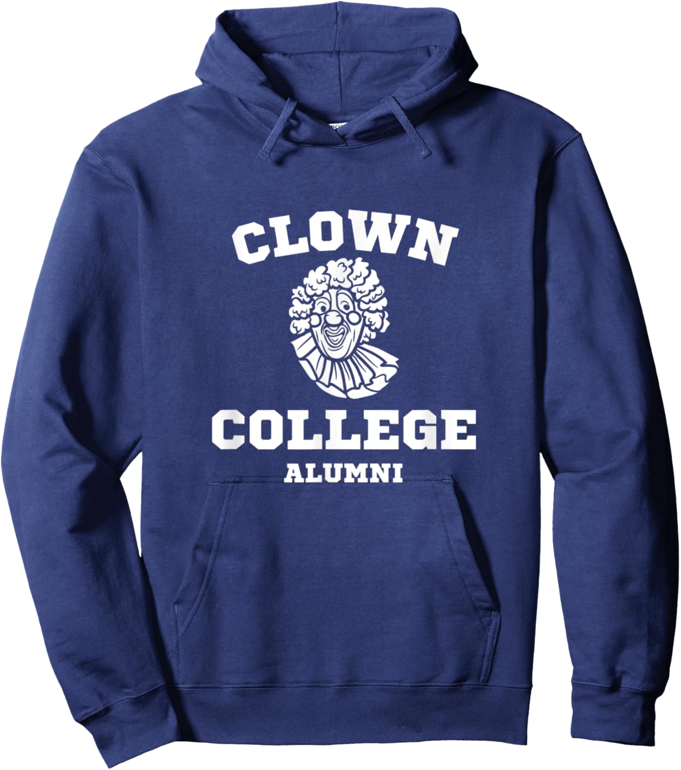 Funny Clown College Alumni - Joke Hoodie - Hoodie | Navy