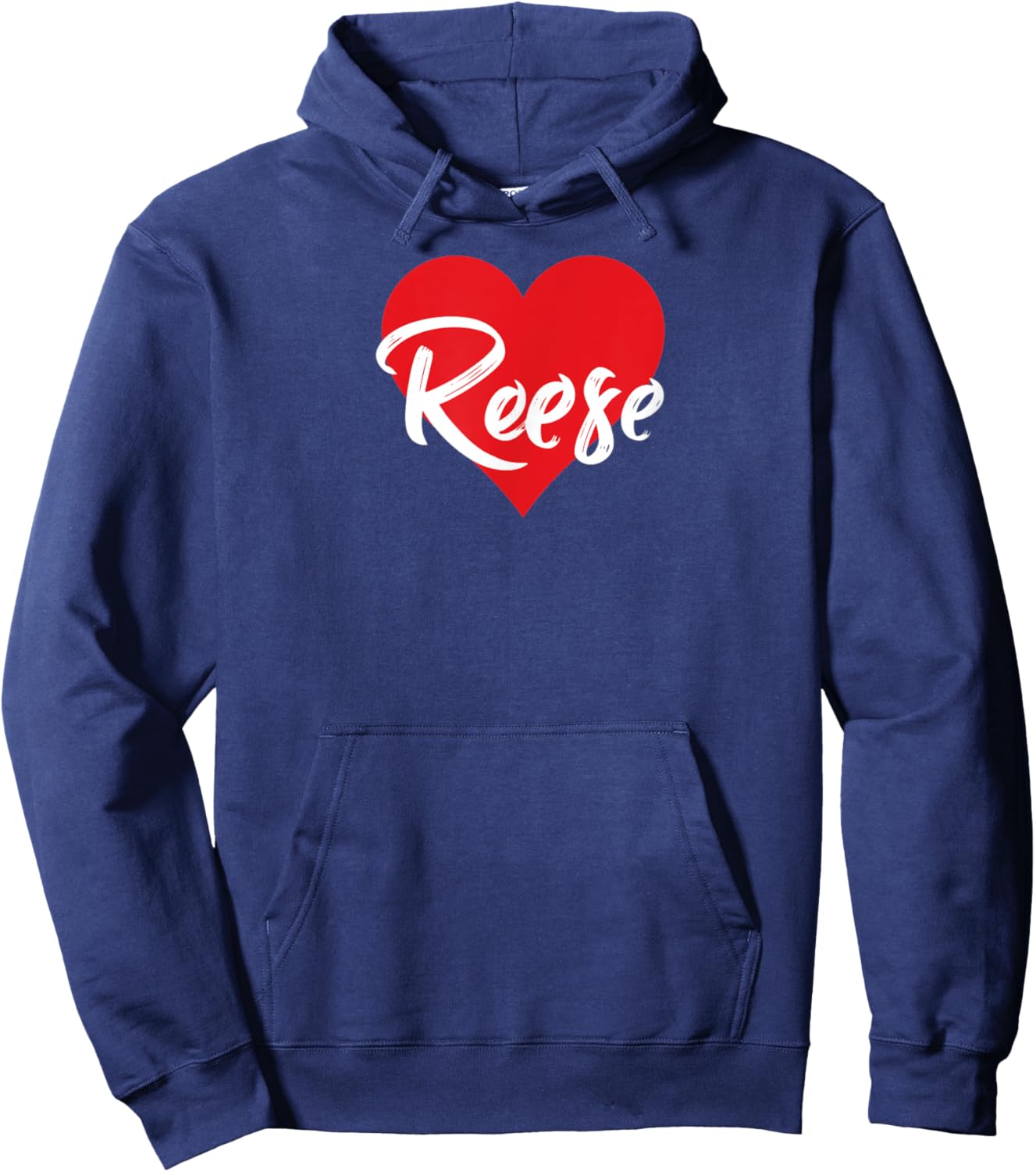 I Love Reese First Name I Heart Named Hoodie - Hoodie | Navy