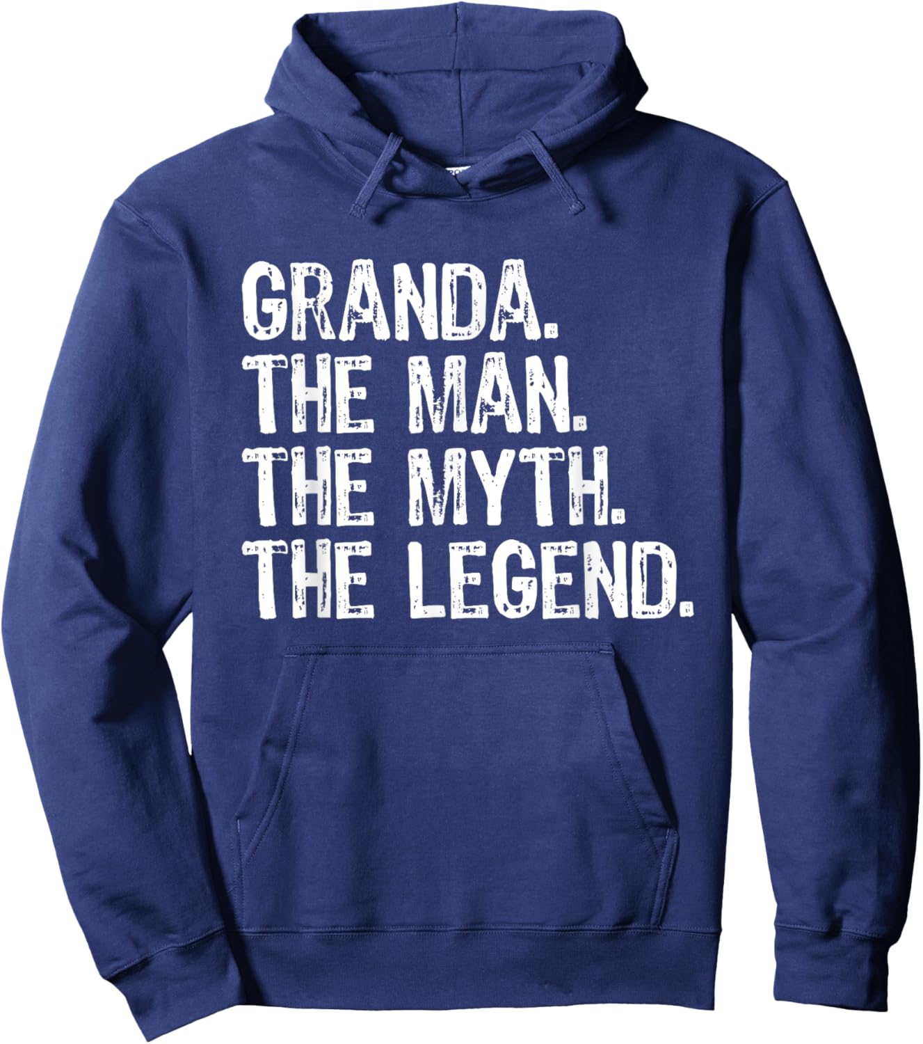 Granda The Man The Myth The Legend Funny Cool Hoodie - Hoodie | Navy