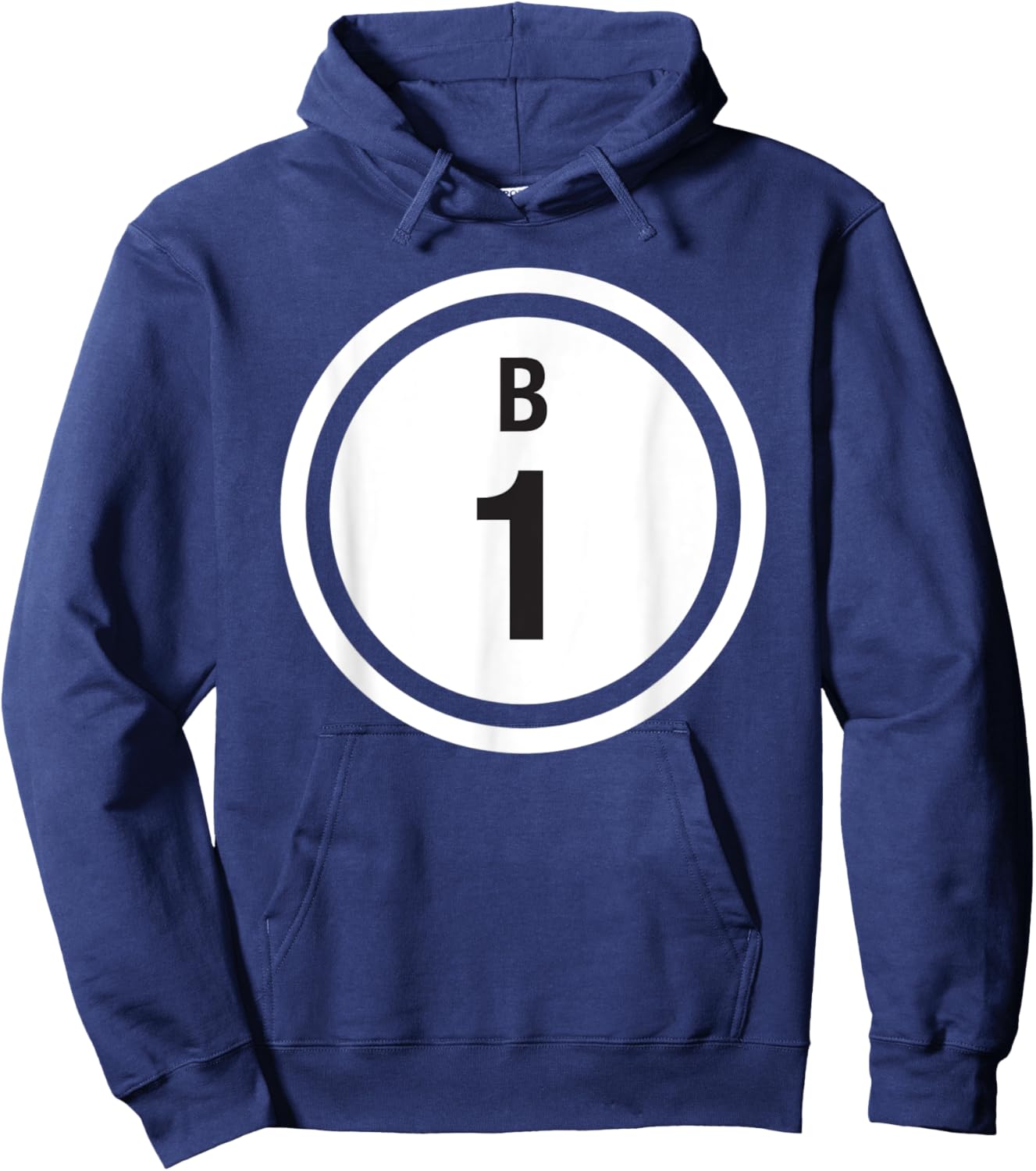 Lucky Bingo Caller Group | B1 Bingo Ball Hoodie - Hoodie | Navy