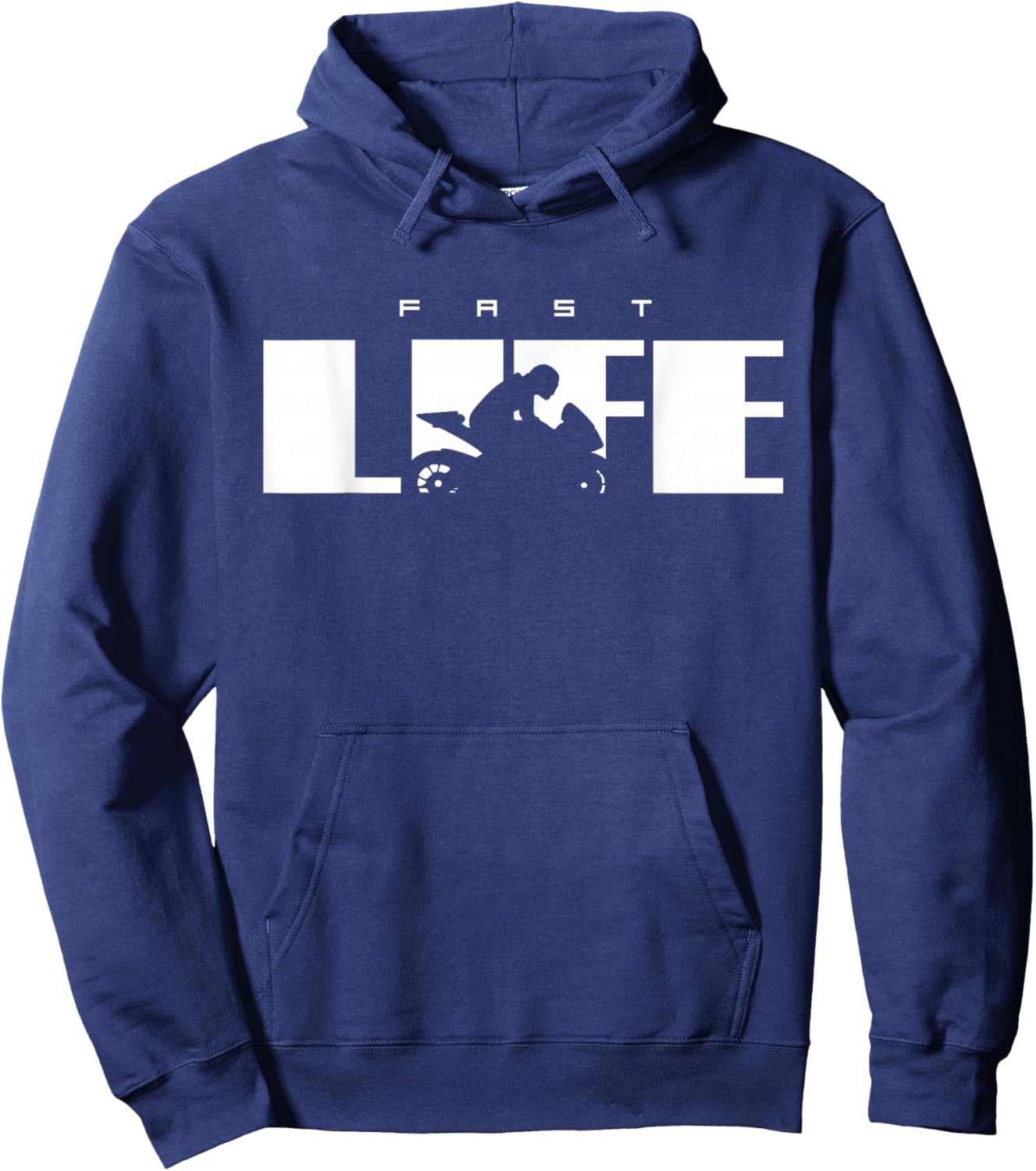 Motorcycle Apparel - Motorcycle Hoodie - Hoodie | Navy