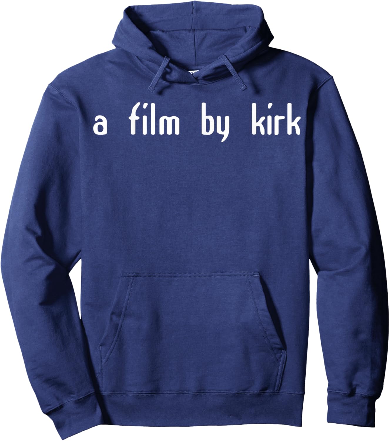 A Film By Kirk Classic Humor Hoodie - Hoodie | Navy