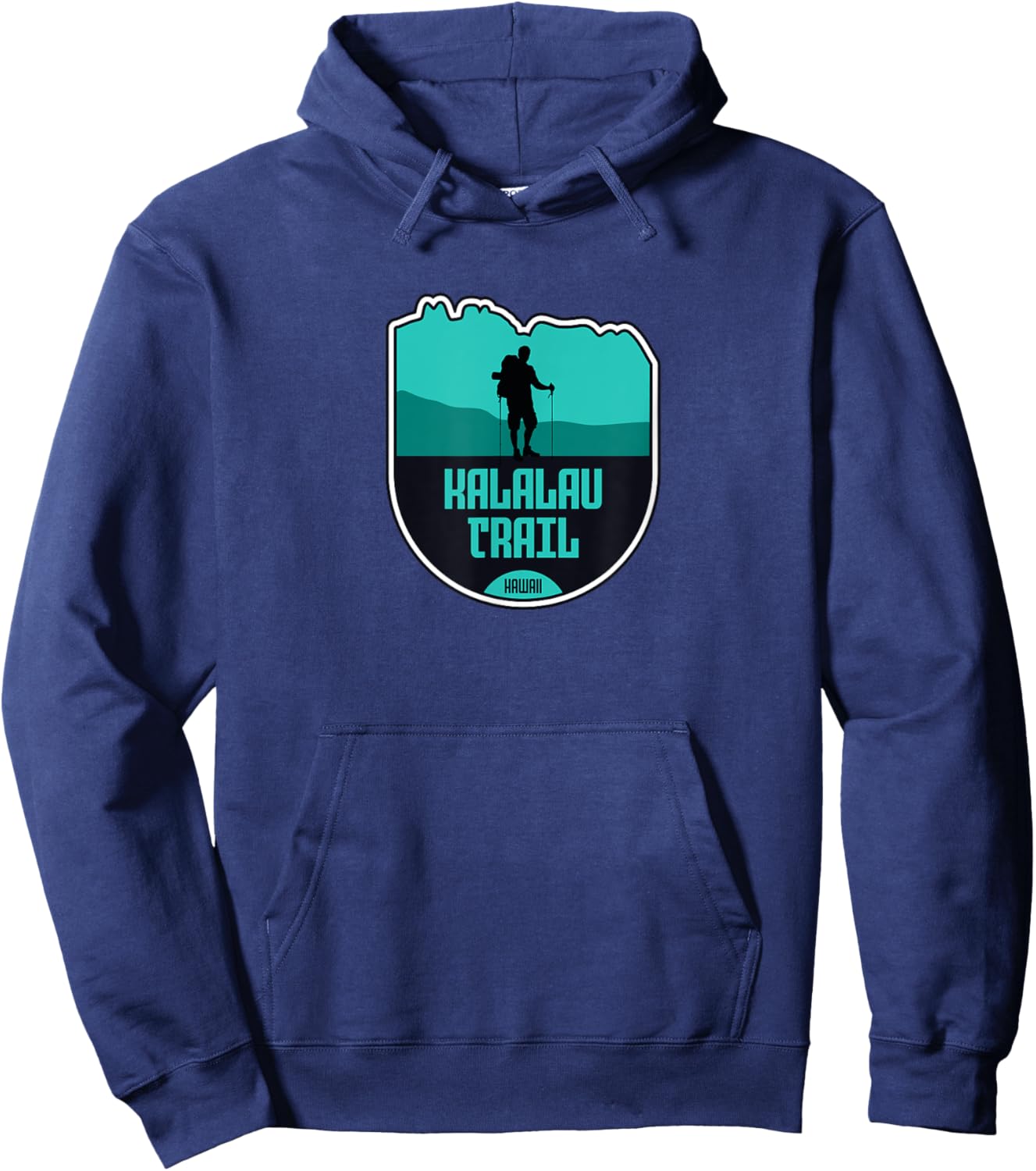 Kalalau Trail - Hawaii, United States Hoodie - Hoodie | Navy