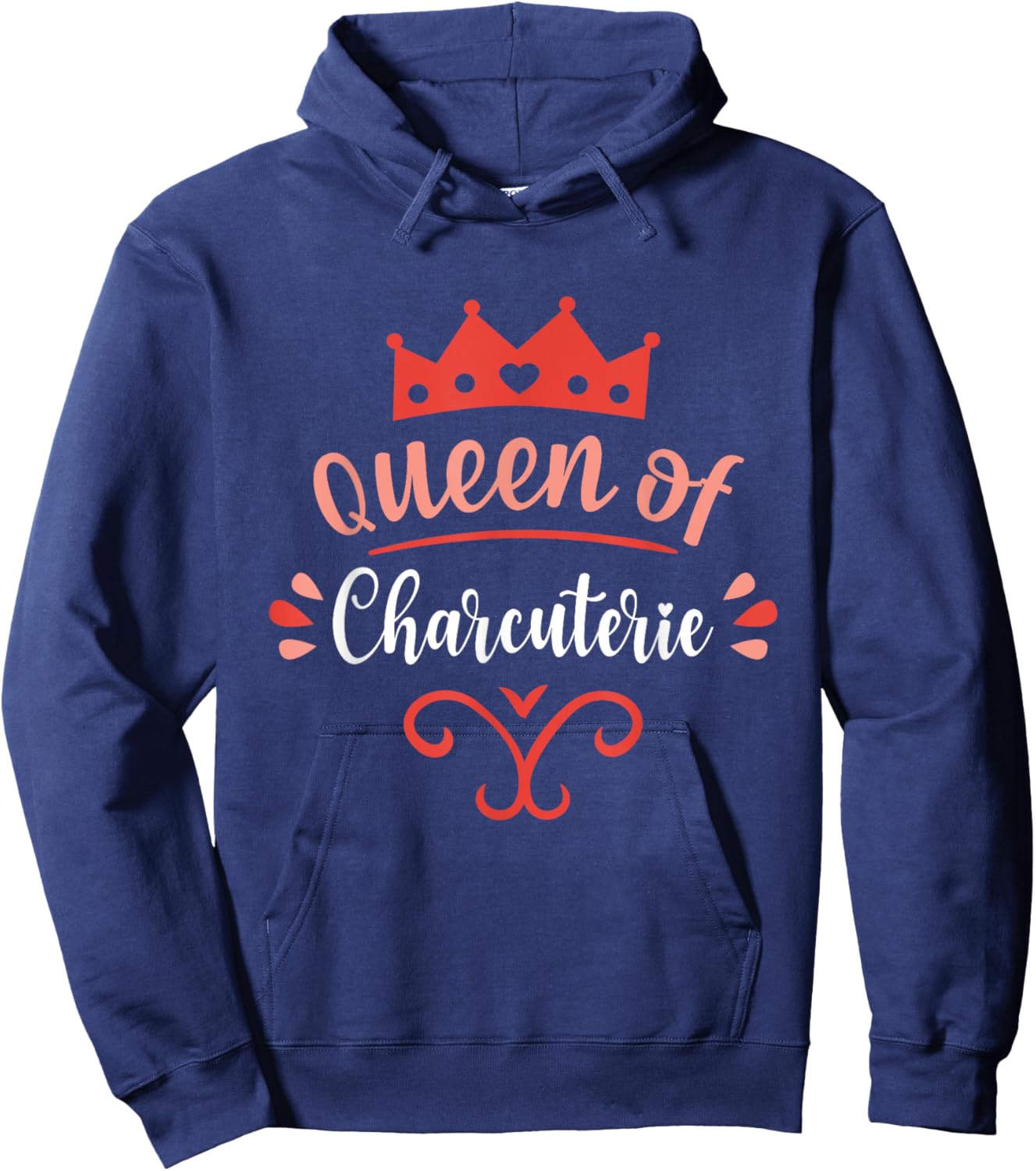Queen Of Charcuterie Hoodie - Hoodie | Navy