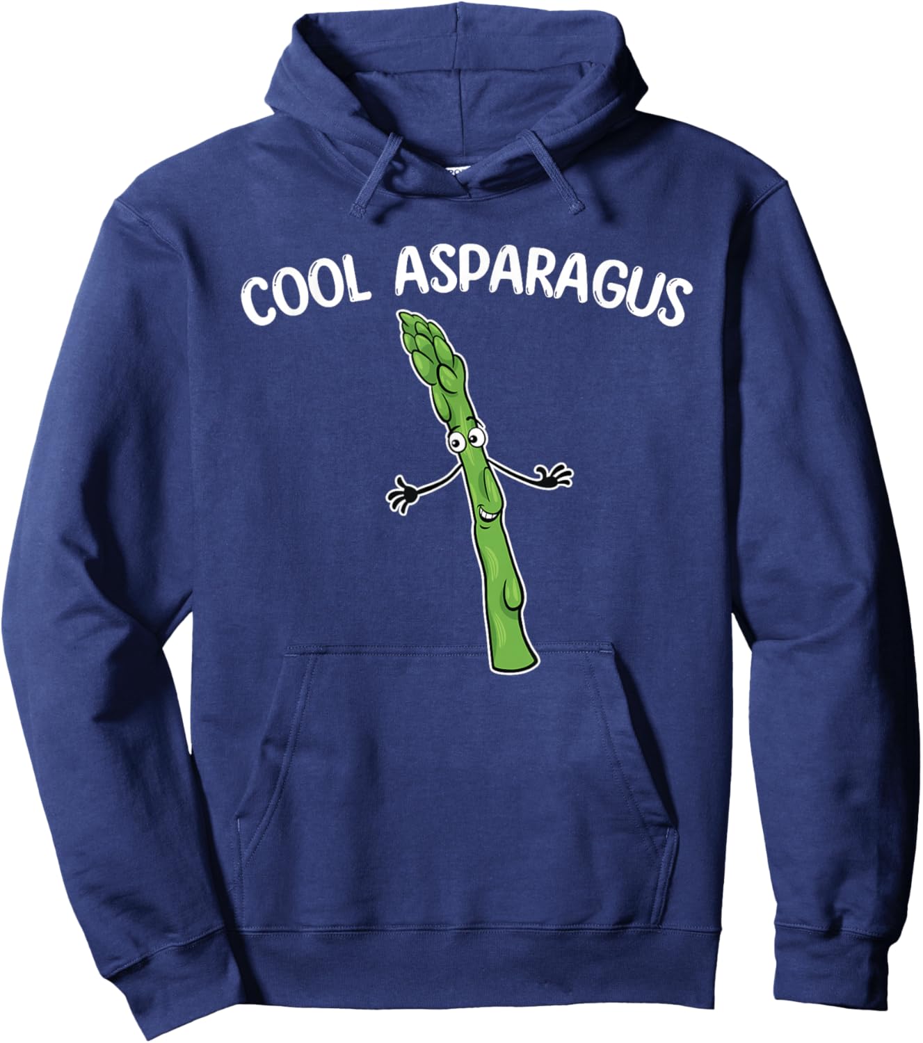 Cool Asparagus Funny Costume Vegetable Lover Hoodie - Hoodie | Navy