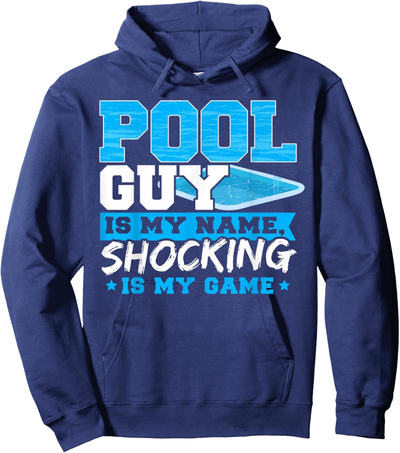 Pool Guy Design for an Pool Boy Hoodie - Hoodie | Navy