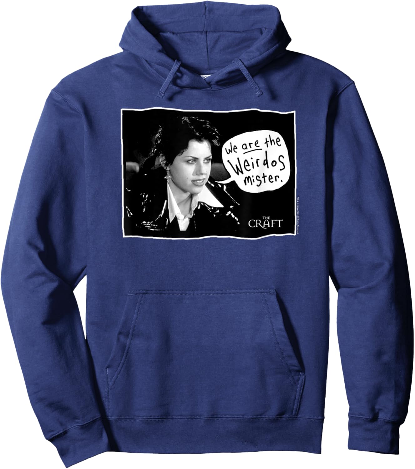 The Craft Nancy Handwritten Quote We Are the Weirdos Movie Hoodie - Hoodie | Navy