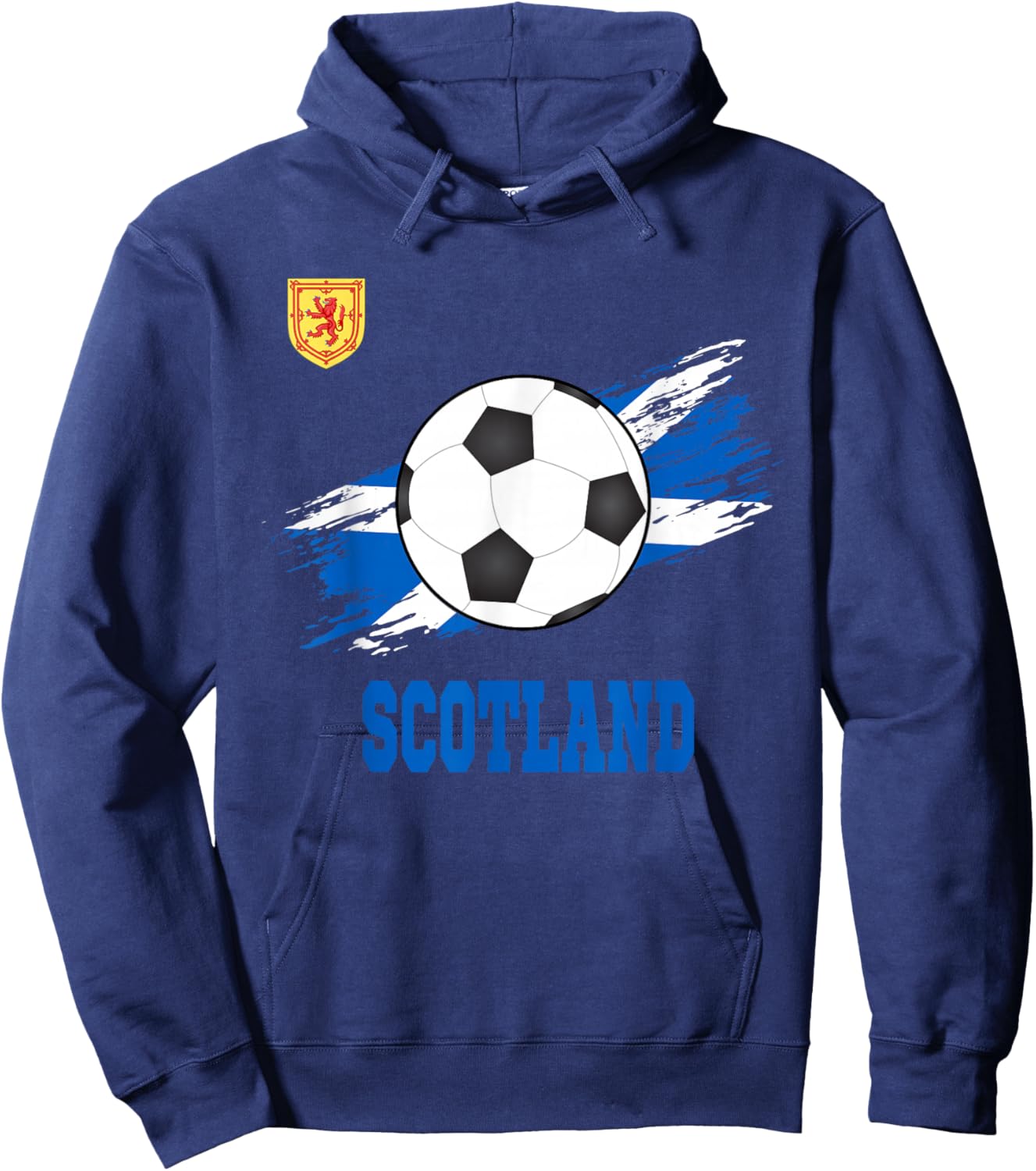 Scotland Soccer Scottish Football Scots Futbol Hoodie - Hoodie | Navy