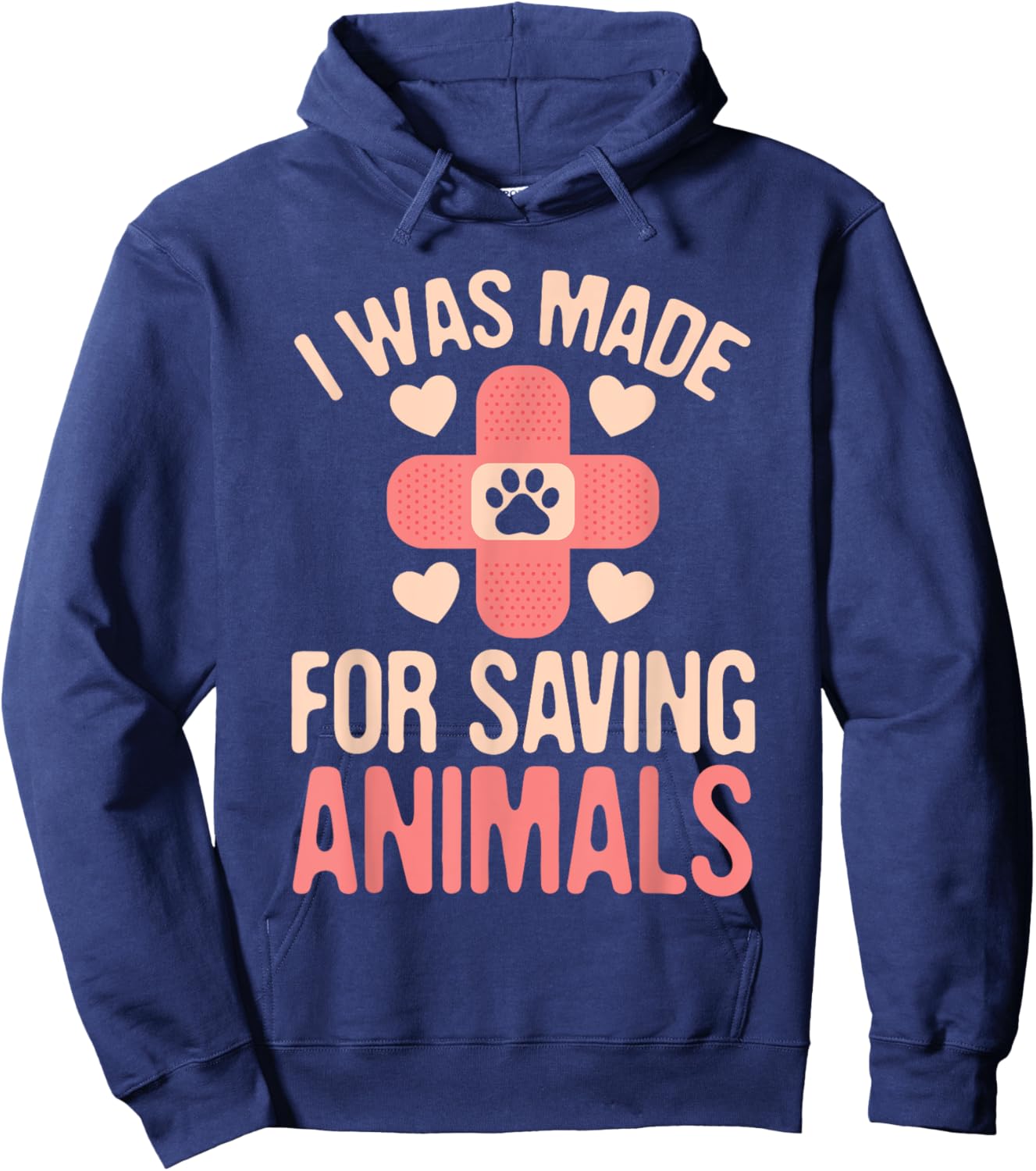 Future Veterinarian Doctor Animals Lover Veterinarians Cute Hoodie - Hoodie | Navy