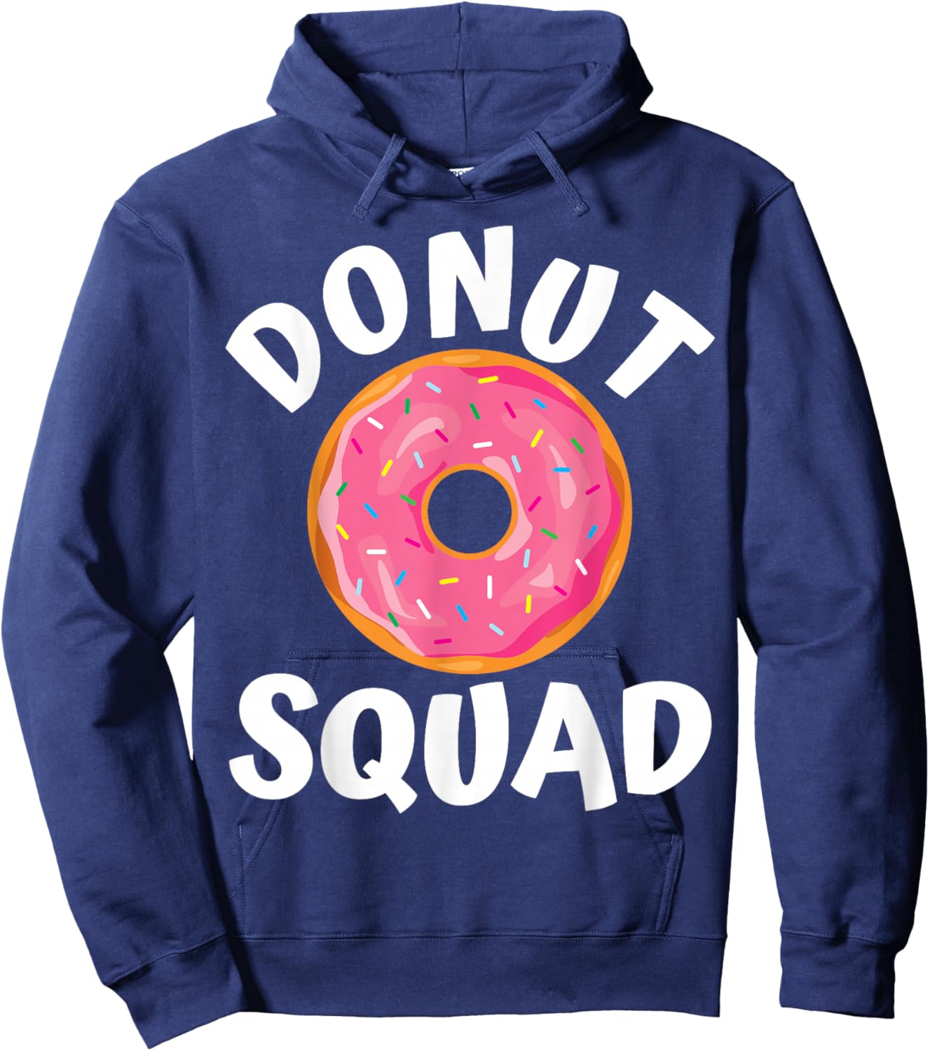 Donut Squad Donut Lover Funny Love Donut Gifts Bakery Hoodie - Hoodie | Navy