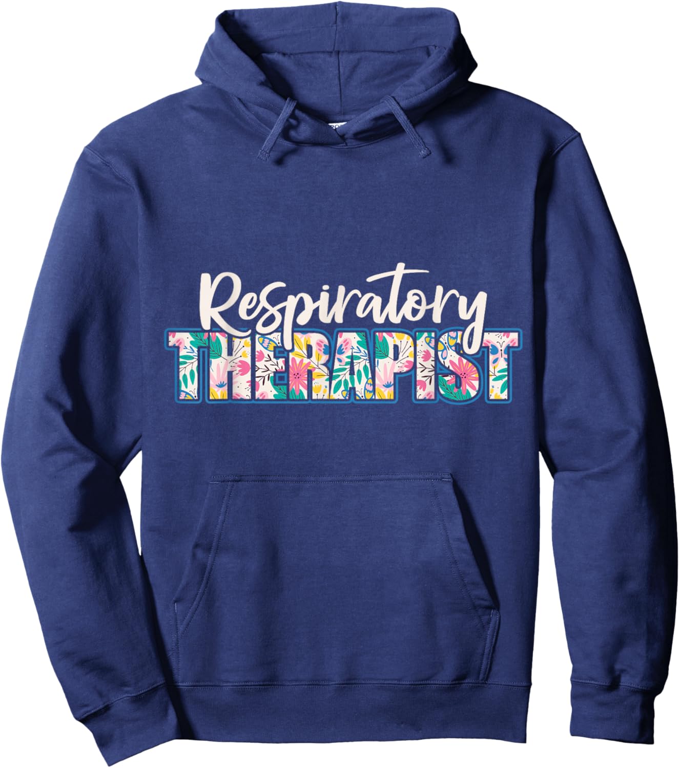 Lung Doctor Respiratory Therapy Hoodie - Hoodie | Navy