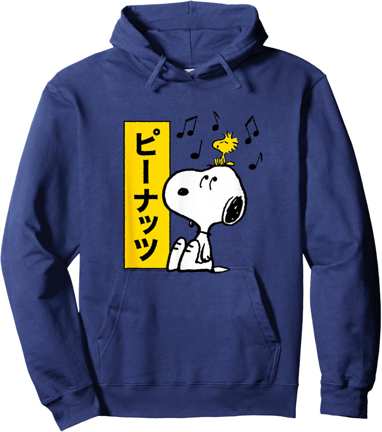 Peanuts - Snoopy and Woodstock Hoodie - Hoodie | Navy