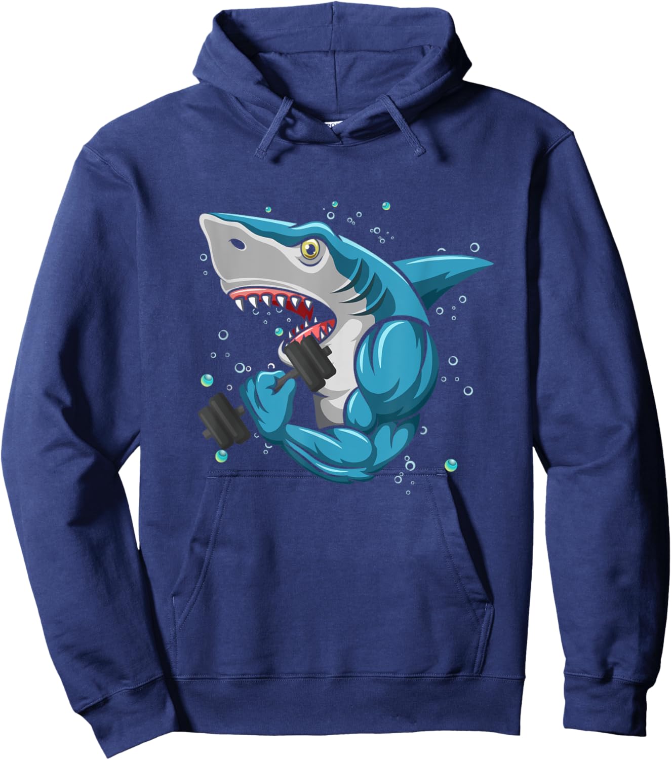 Shark Gym Powerlifting Weightlifting Bodybuilding Hoodie - Hoodie | Navy