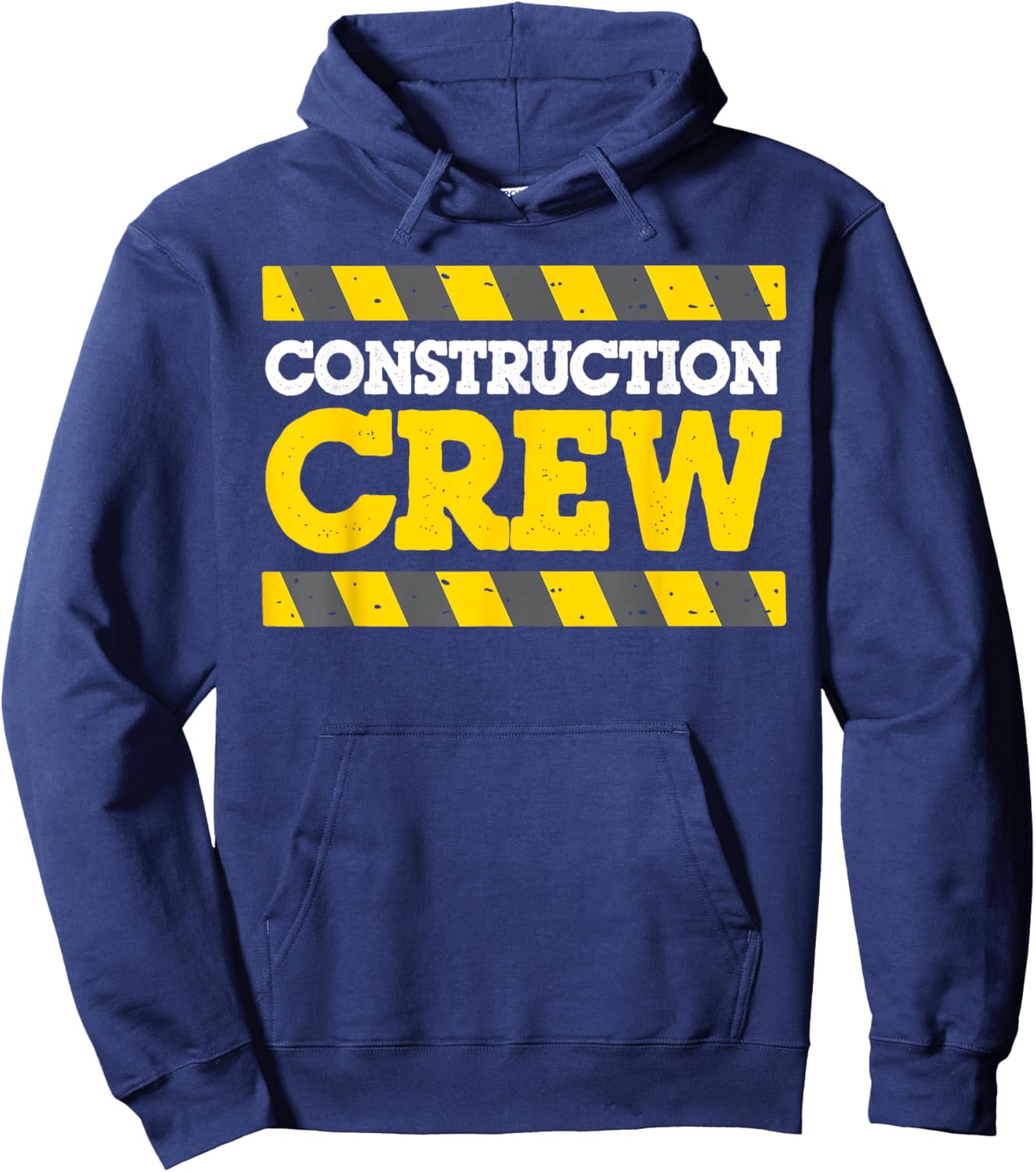 Boys Construction Crew Birthday Party Supplies Matching Hoodie - Hoodie | Navy