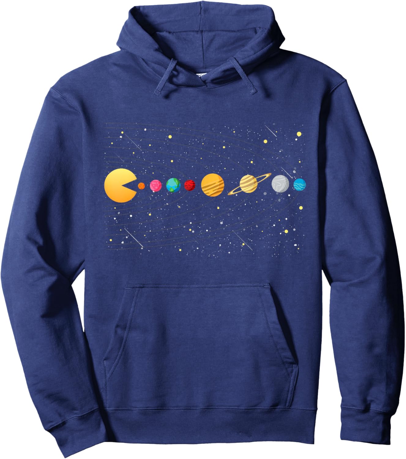 Funny Solar System - Astronauts Space Video Games Hoodie - Hoodie | Navy