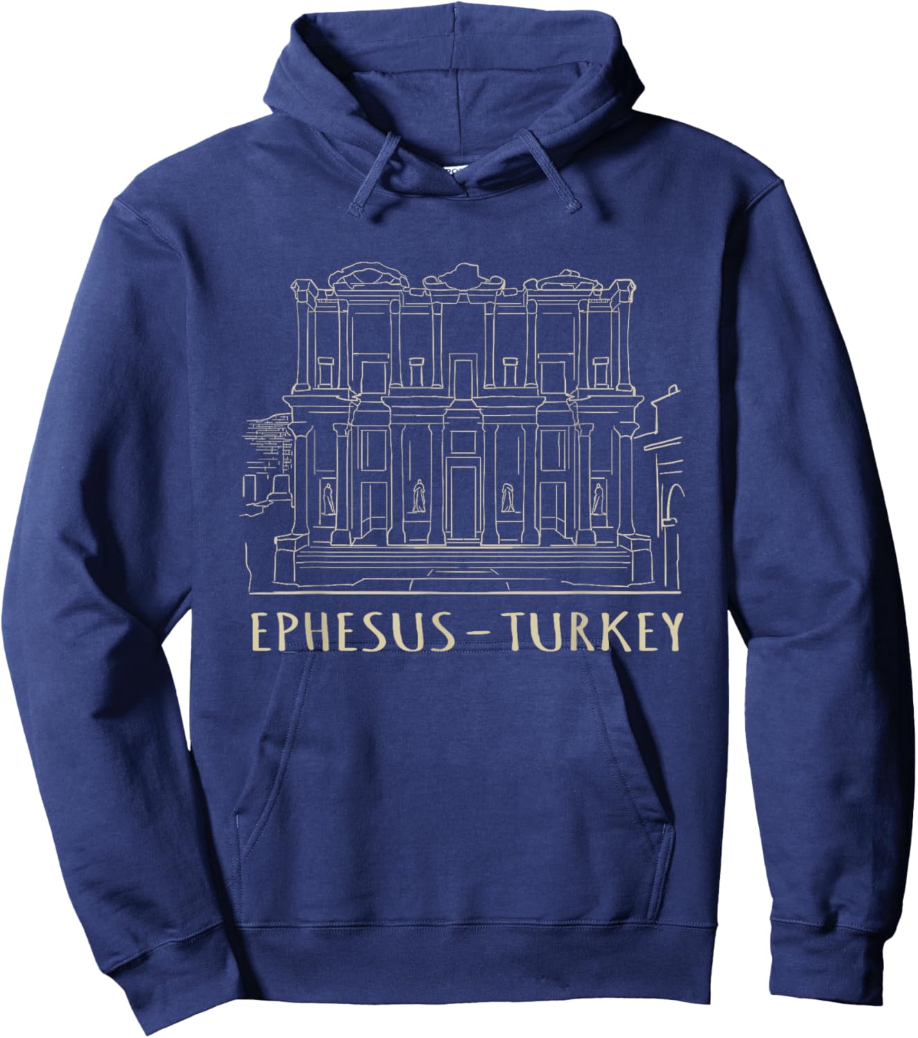 Ephesus Turkey Hoodie - Hoodie | Navy