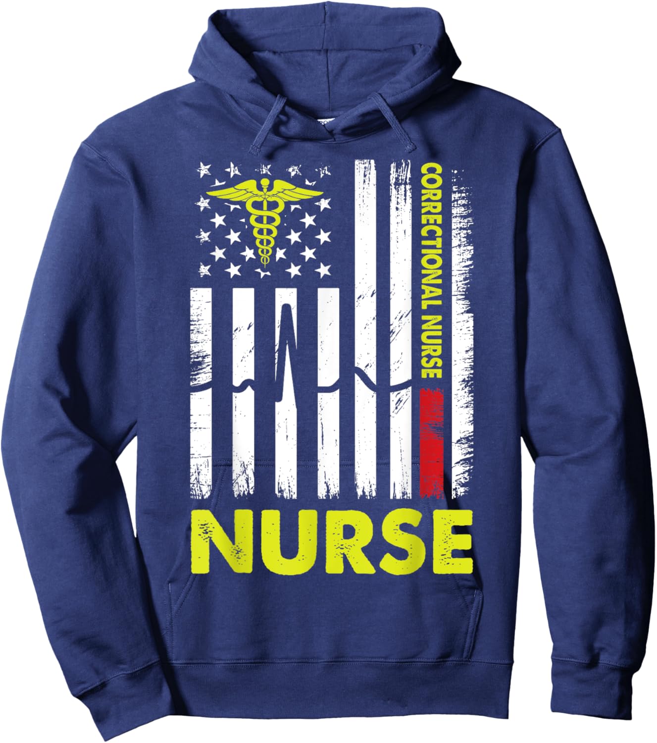 Correctional Nurse Hoodie - Hoodie | Navy