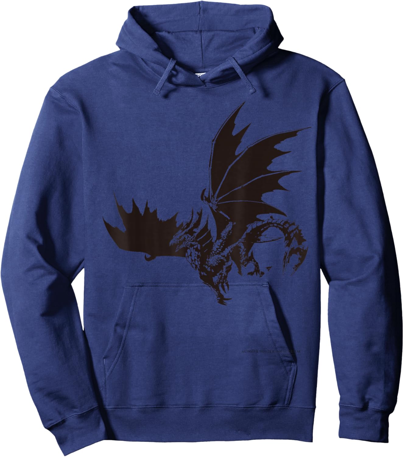 MONSTER HUNTER RISE：SUNBREAK Malzeno illustration Hoodie - Hoodie | Navy