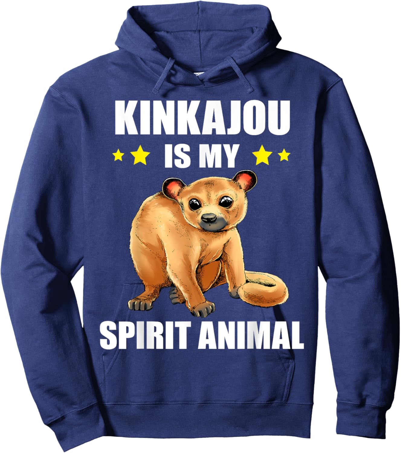 Kinkajou Spirit Animal Night Ape Honey Bear Kinkajou Lover Hoodie - Hoodie | Navy