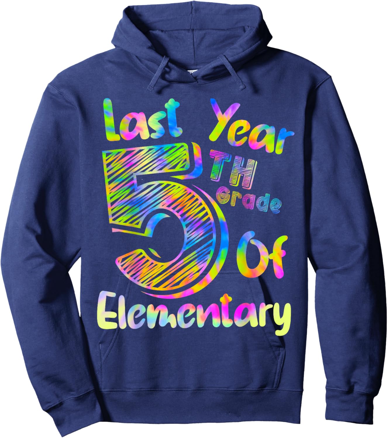Back To School Hello 5th First Day of fifth grade Boys Kids Hoodie - Hoodie | Navy