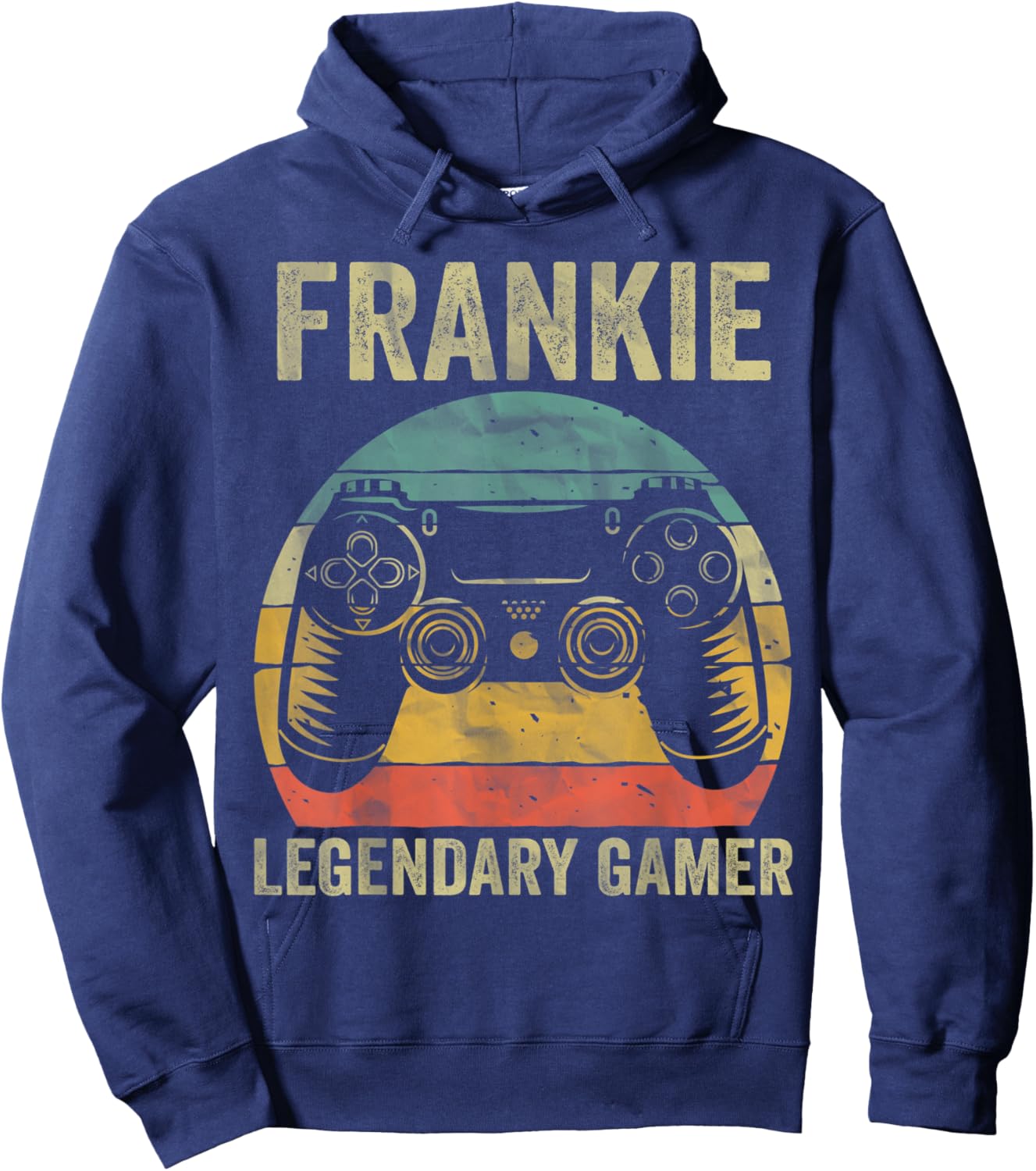 Personalized Legendary Gamer Shirt Frankie Name Video Gamer Hoodie - Hoodie | Navy