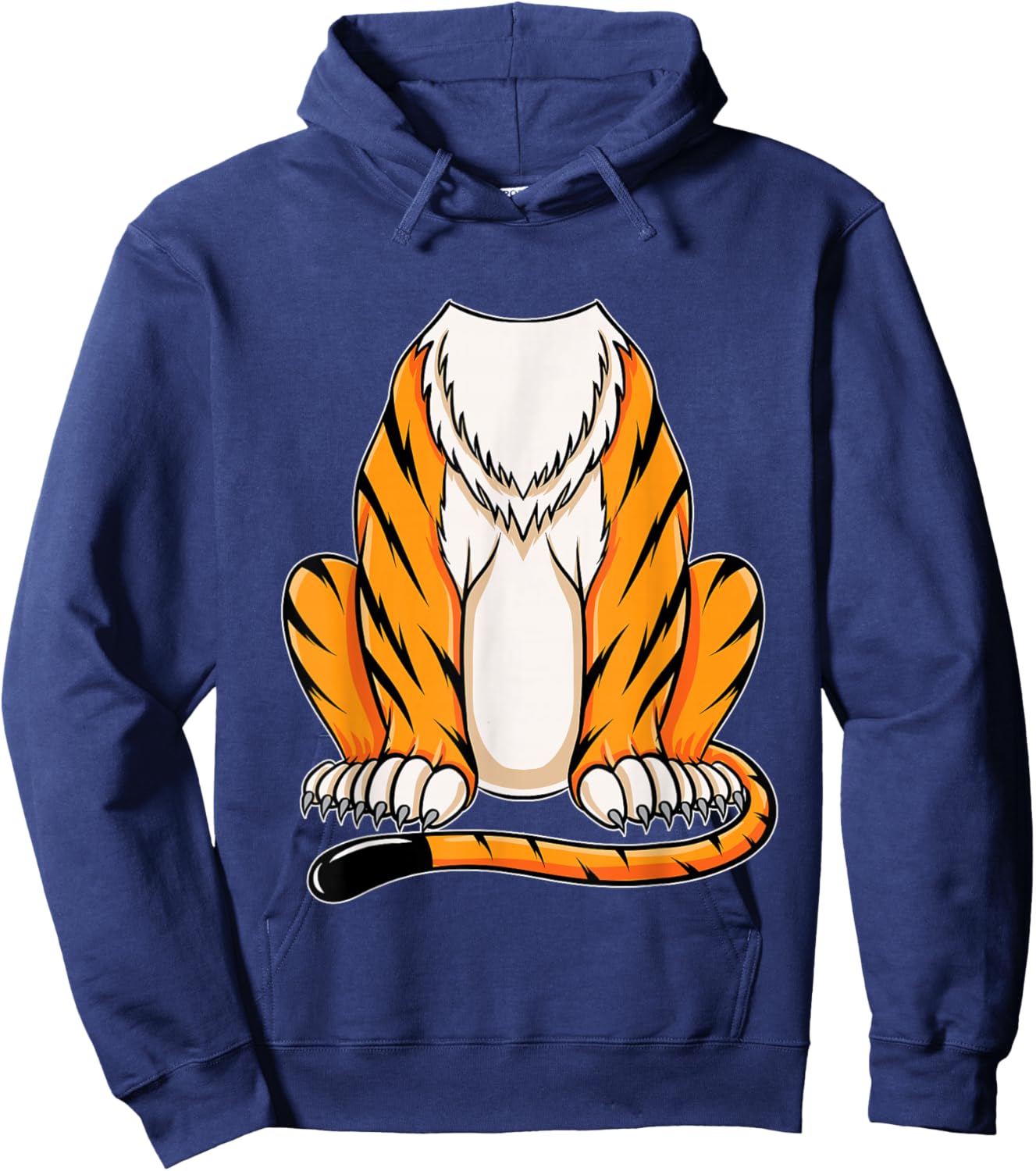 Headless Tiger Costume Halloween Hoodie - Hoodie | Navy