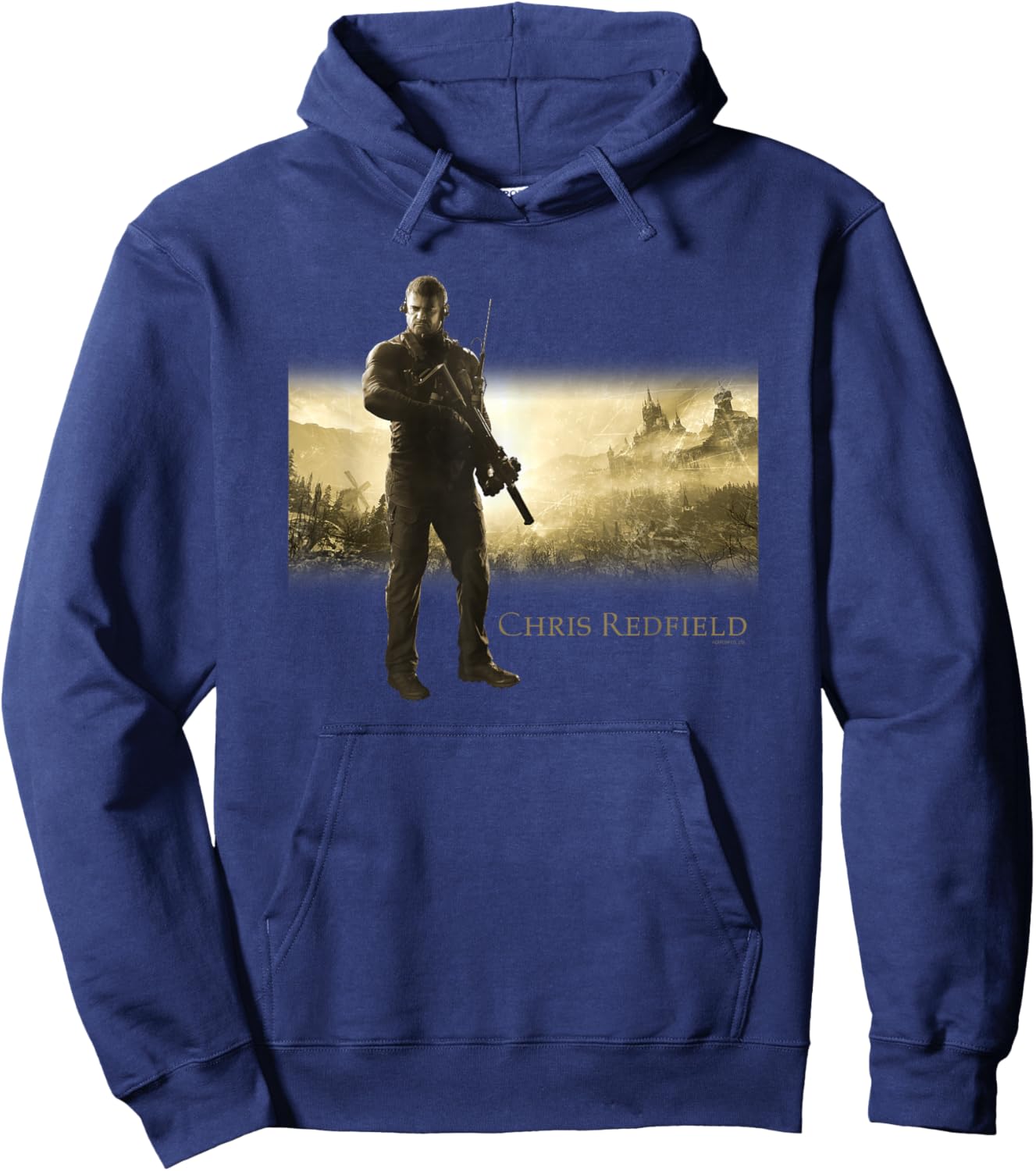 Resident Evil Village Gold Edition Chris Hoodie - Hoodie | Navy