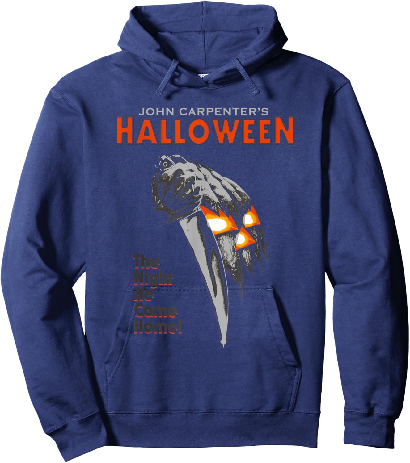 Halloween Movie Poster Hoodie - Hoodie | Navy