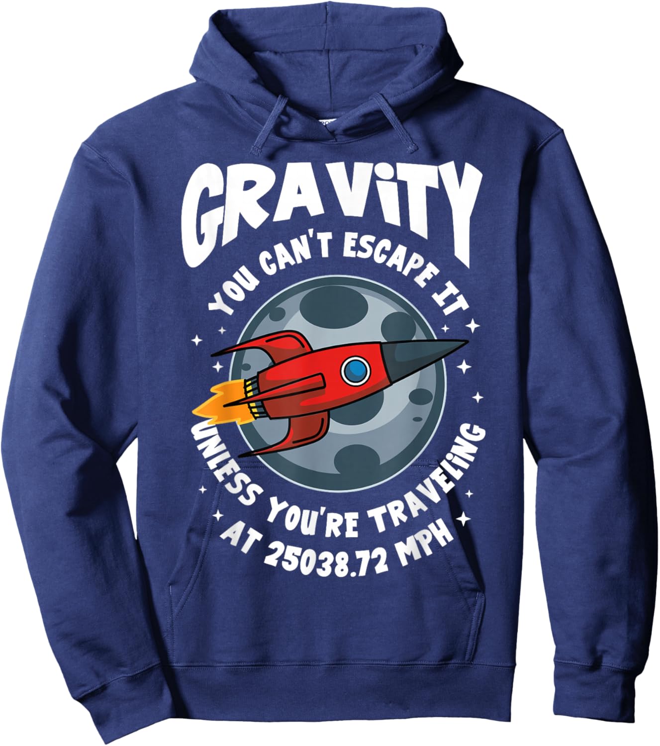 Aerospace Engineer Rocket Science Hoodie - Hoodie | Navy