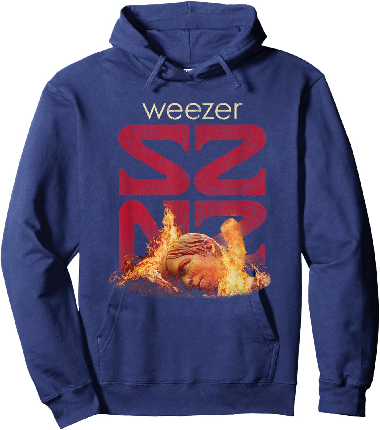Weezer - SZNZ Summer Hoodie - Hoodie | Navy