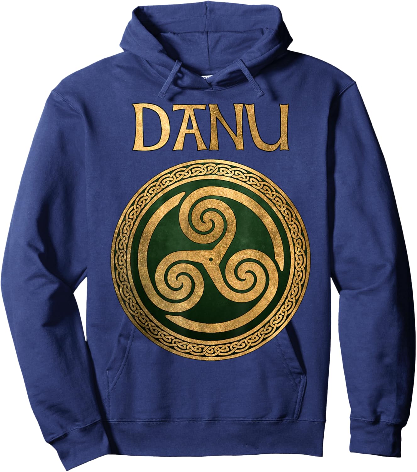 Danu Ancient Celtic Goddess of Mothers and Earth Hoodie - Hoodie | Navy