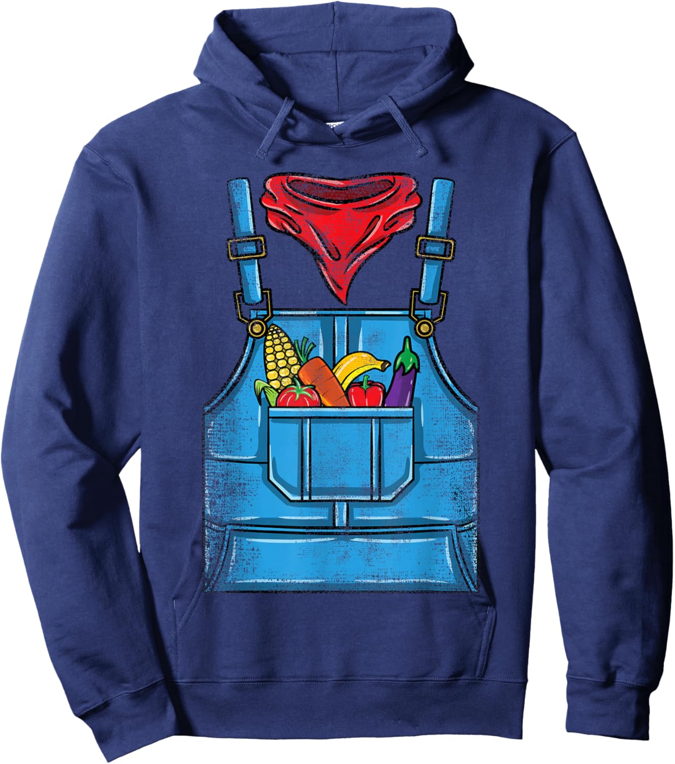 Farmer Costume Halloween Hoodie - Hoodie | Navy
